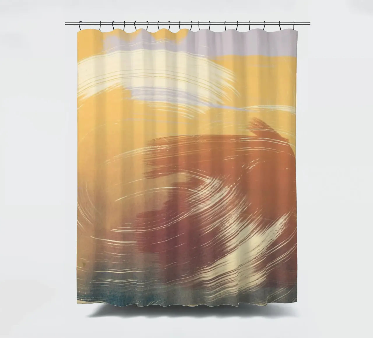 A Dreamer shower curtain by Artascy Art