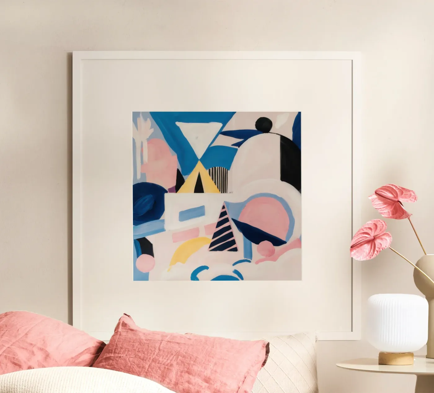 Dynamic Geometric Vision poster by Golden Luxe