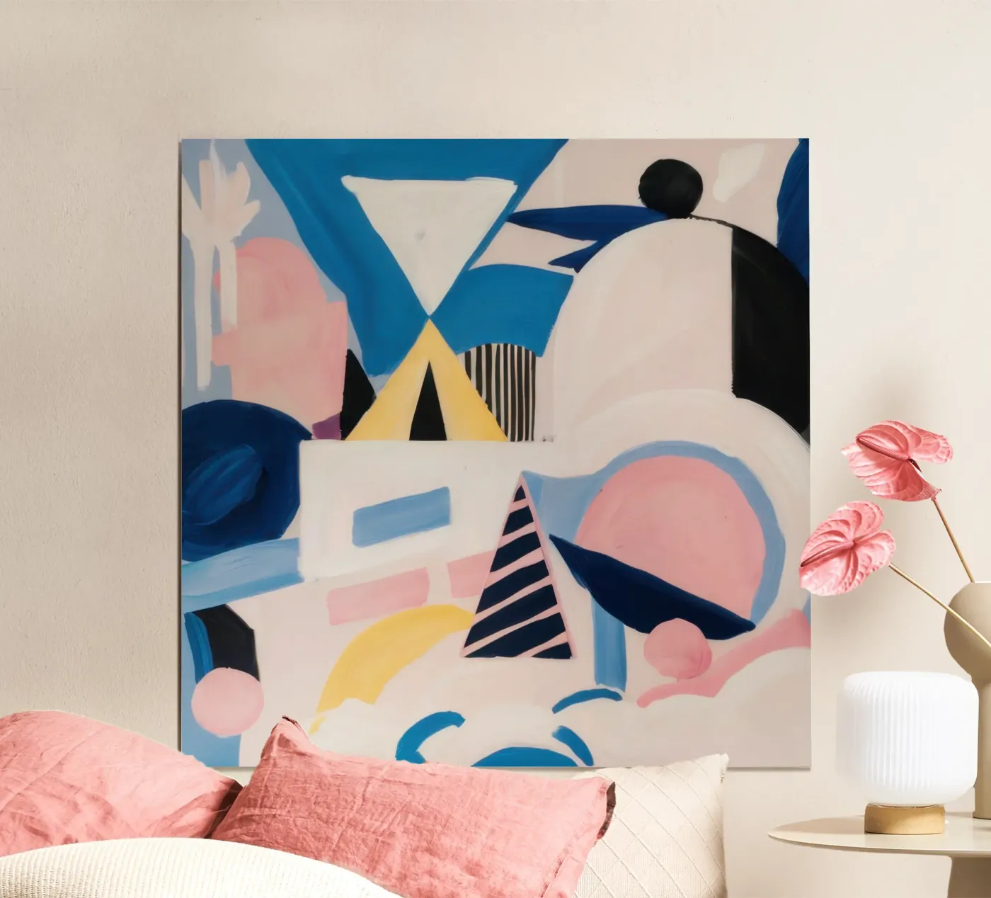 Dynamic Geometric Vision poster by Golden Luxe
