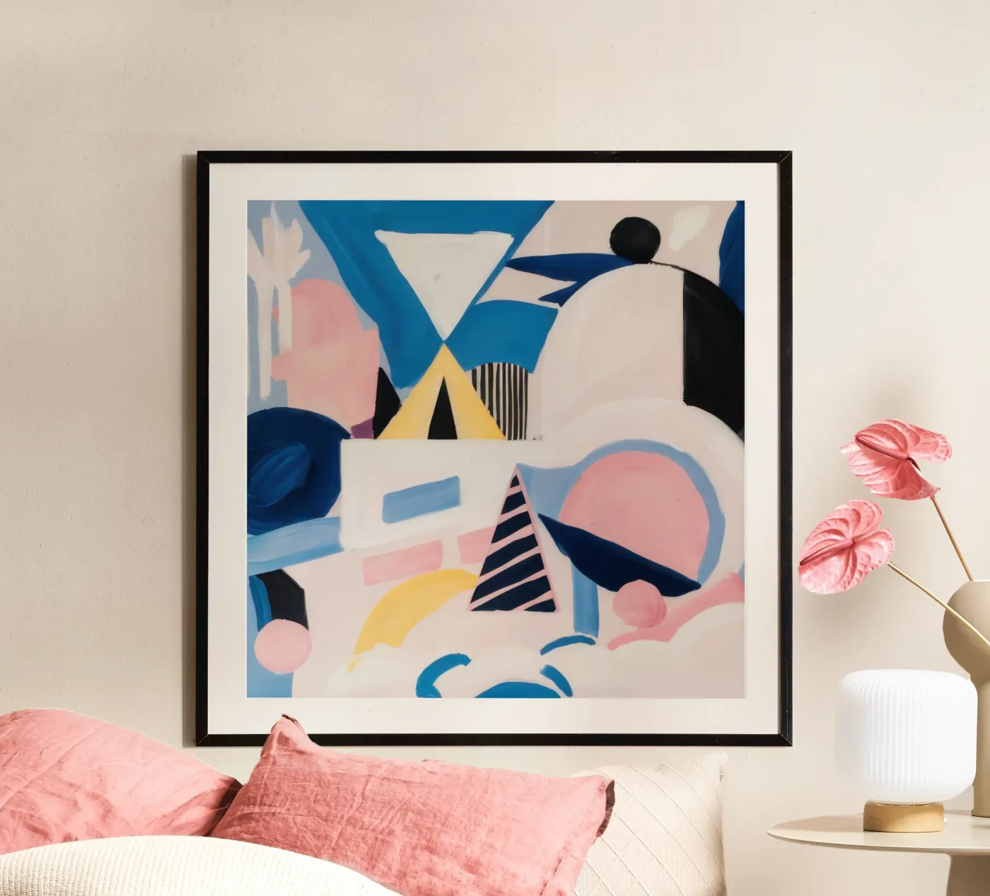 Dynamic Geometric Vision poster by Golden Luxe
