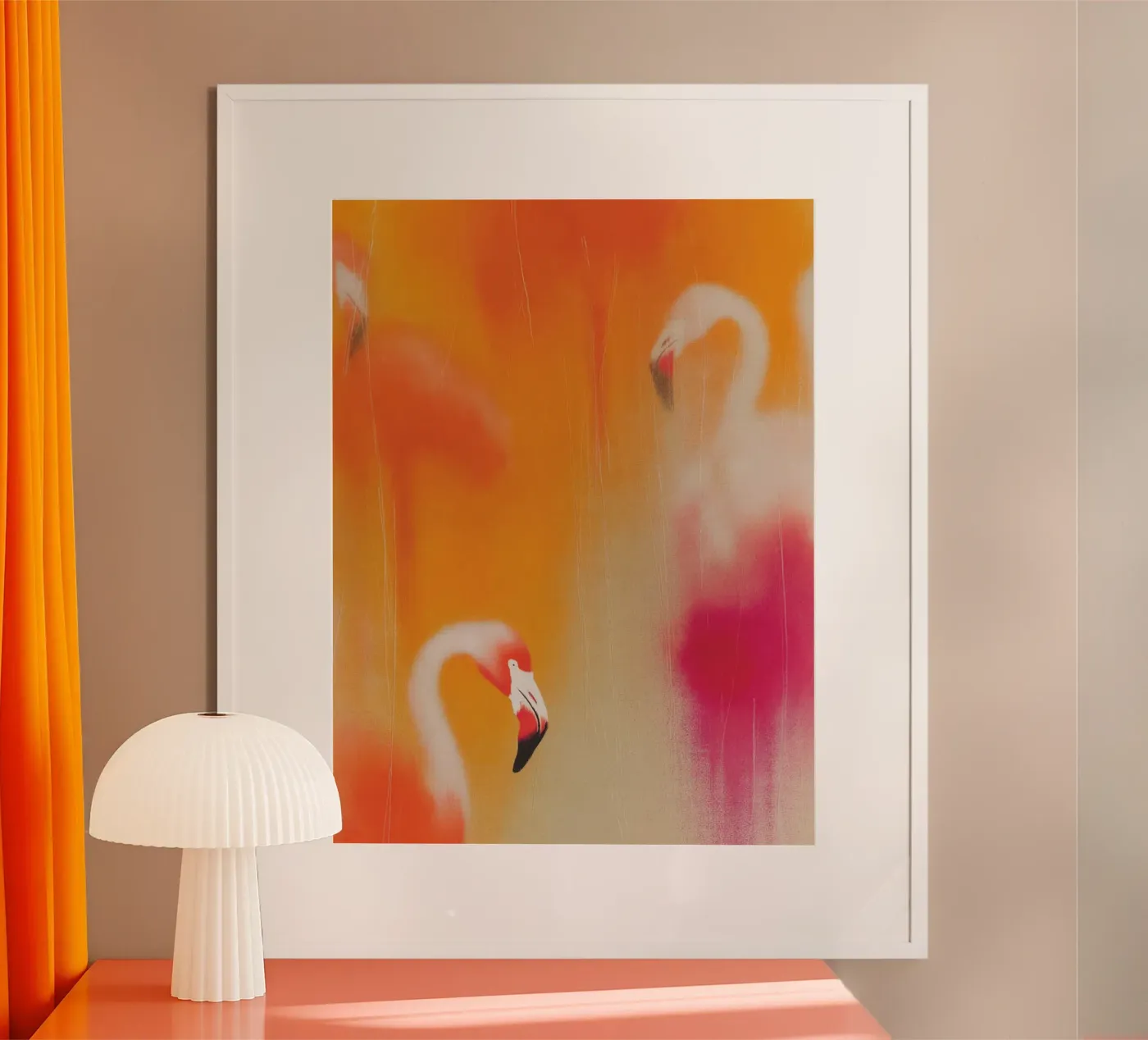 Flamingos Poster von D.P.22