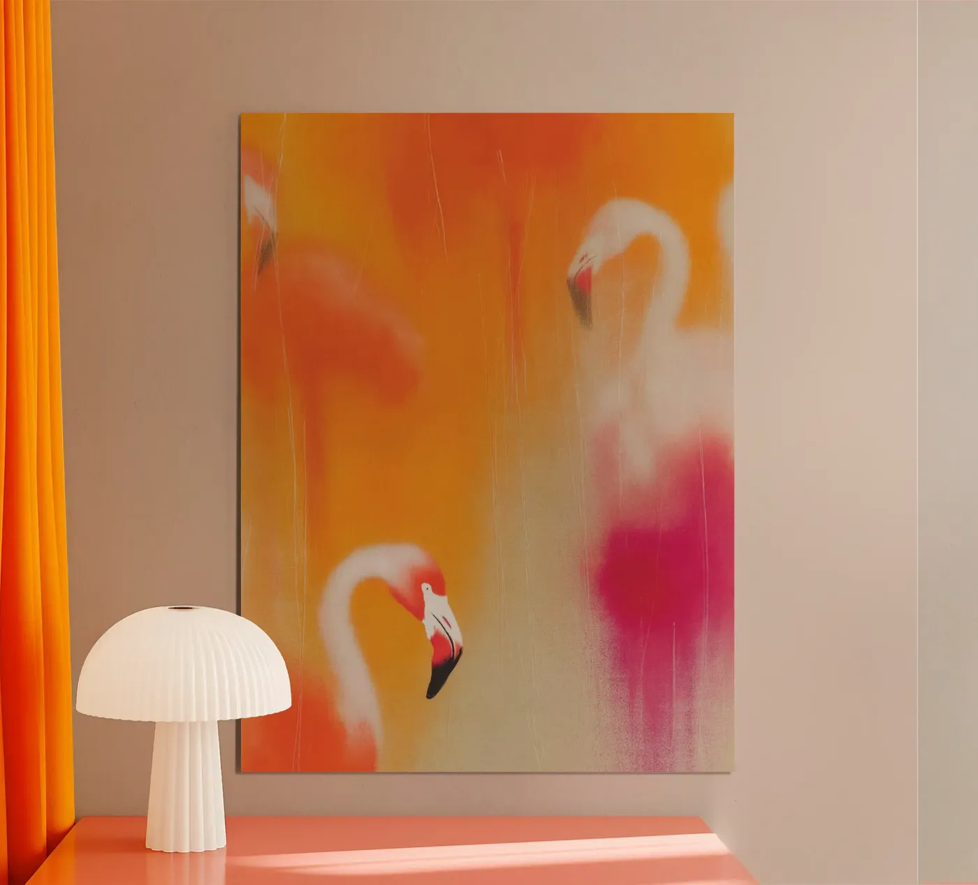 Flamingos Poster von D.P.22