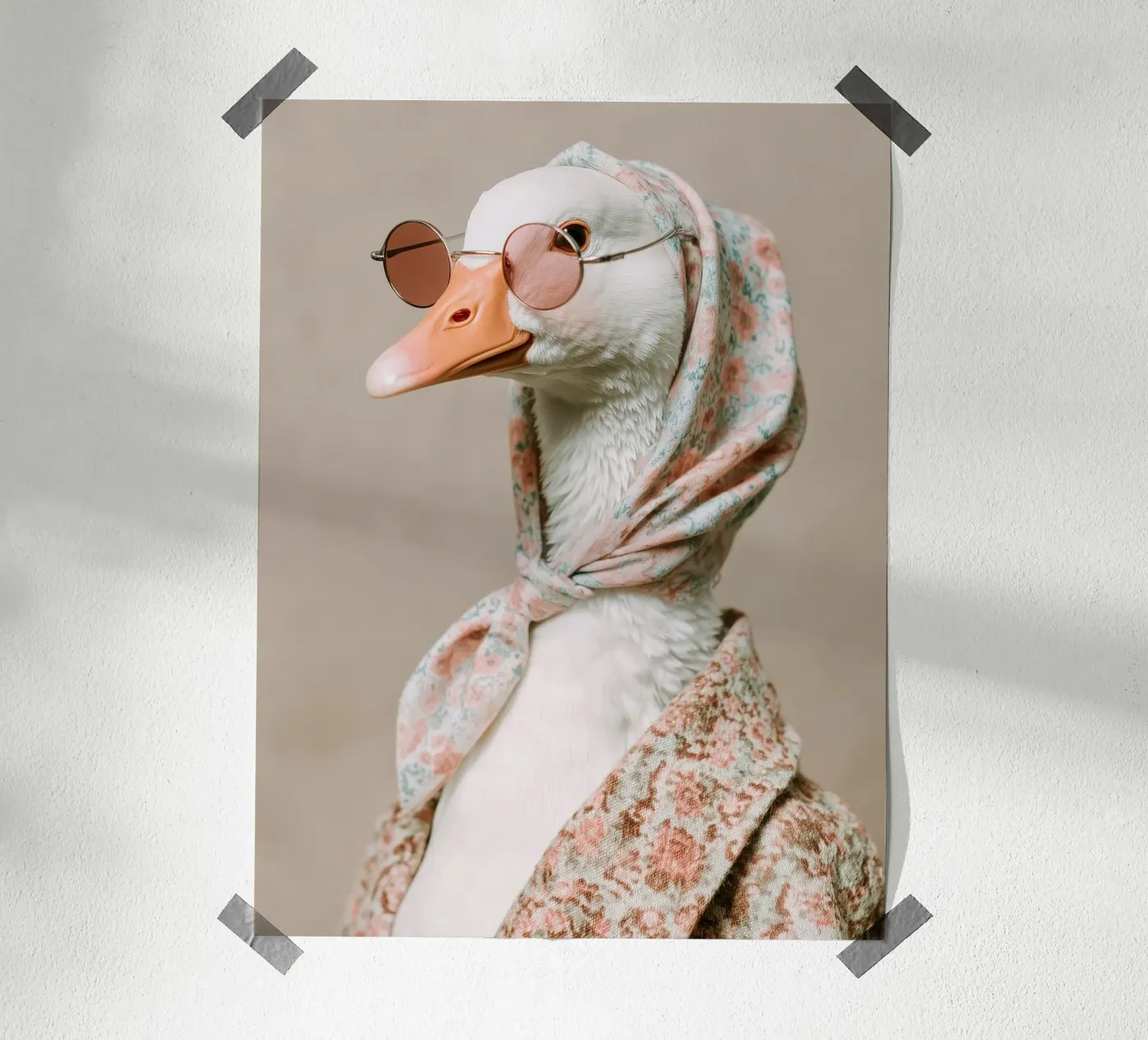 Chic Goose poster by Alva Studio