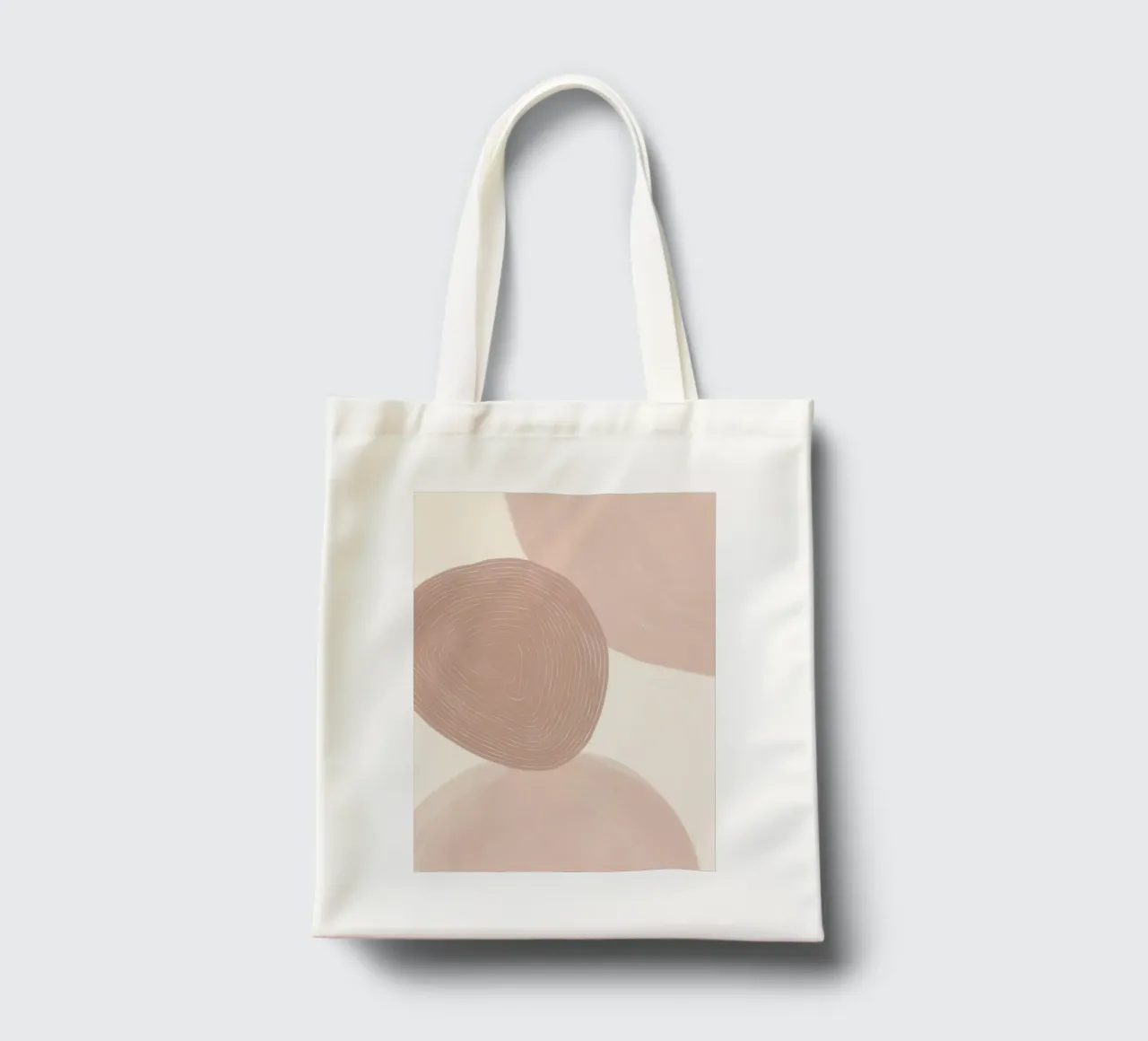 La vita è semplice borsa in juta da Artascy Art