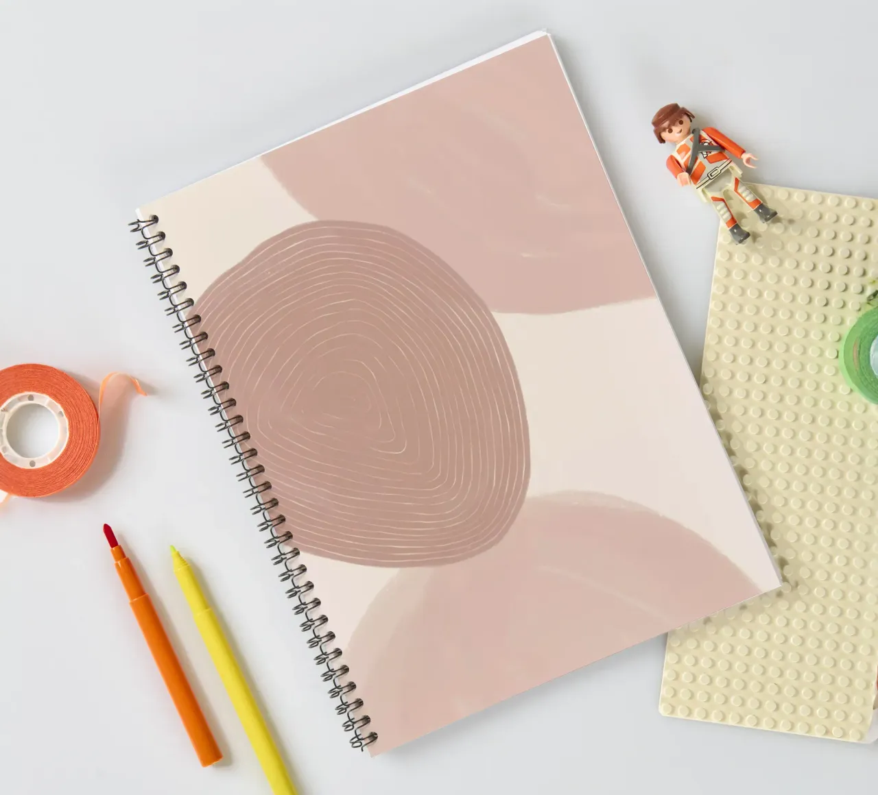 Life is Simple spiral notebook by Artascy Art