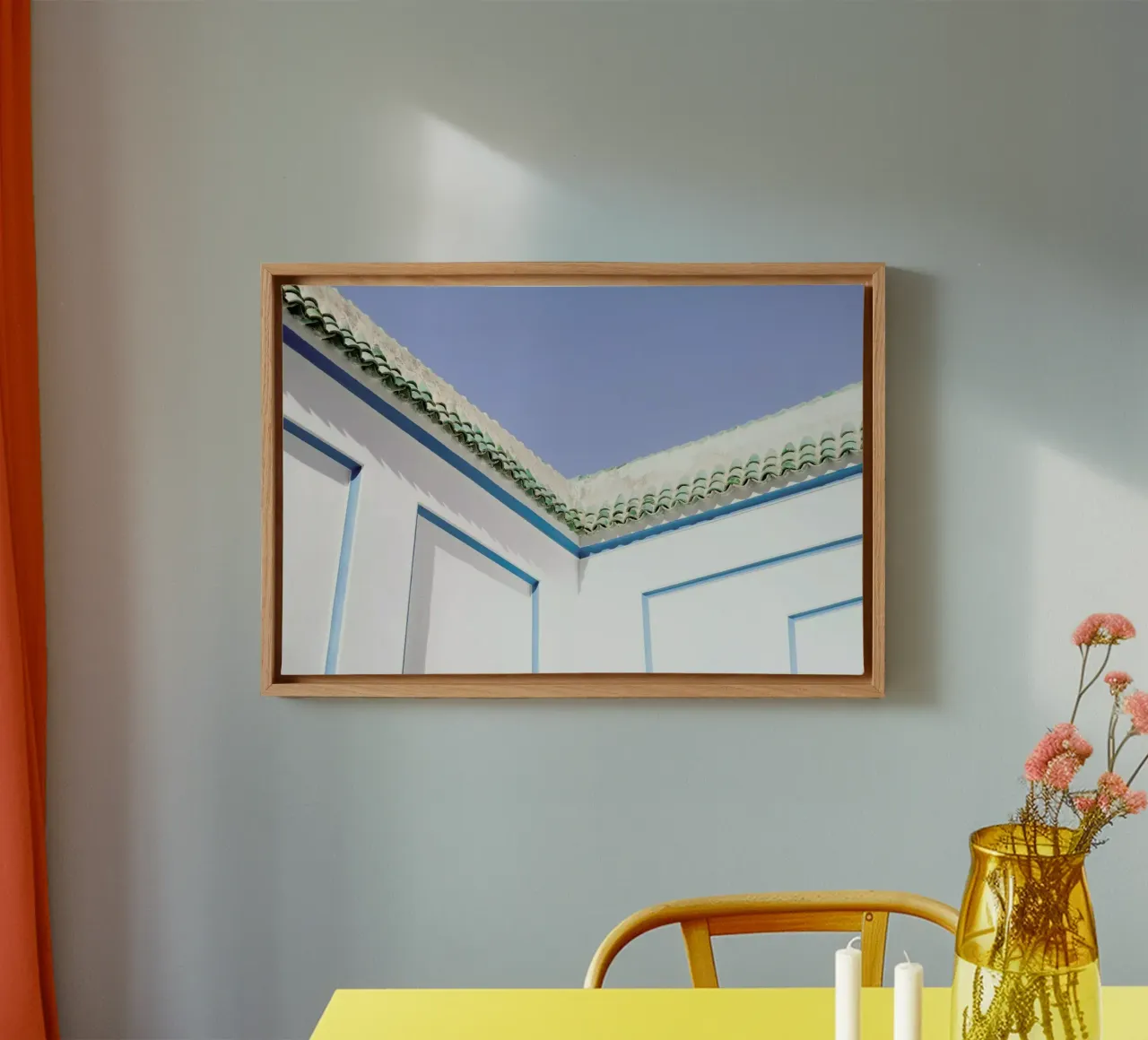 Marrakesh Paradise 15 canvas met Baklijst van Paul Aidan Perry