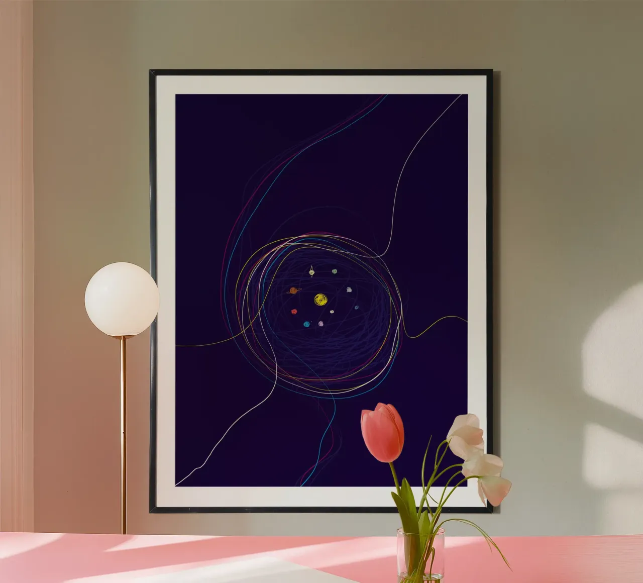 Organic Circle poster by Artascy Art