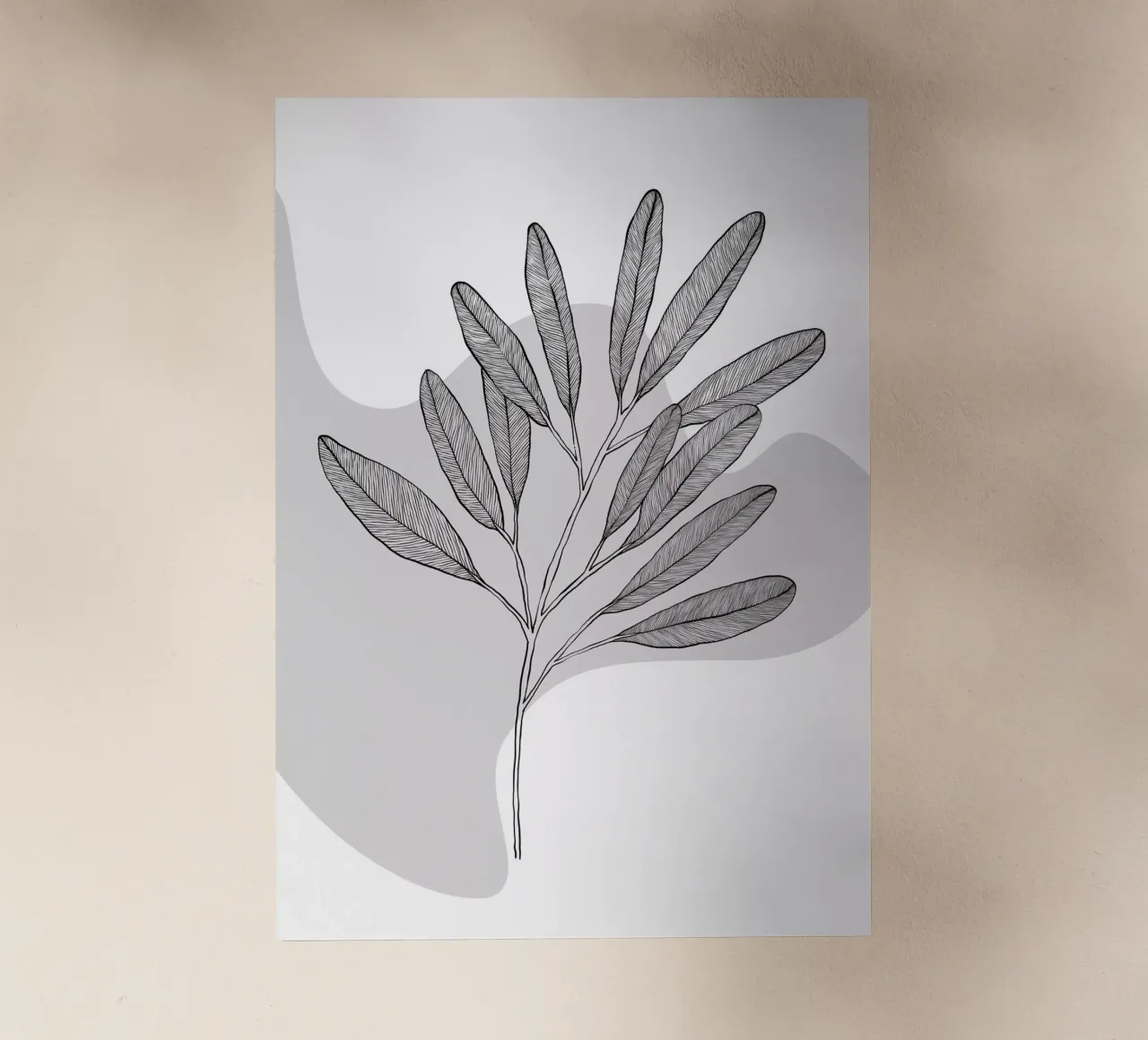 Grigio deserto pellicola backlit da Artascy Art