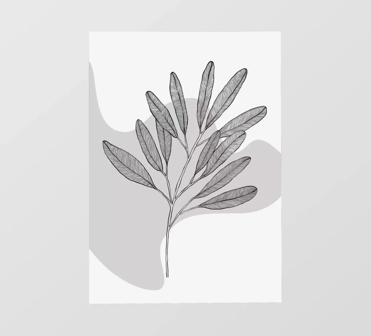 Grigio deserto telo in pvc da Artascy Art