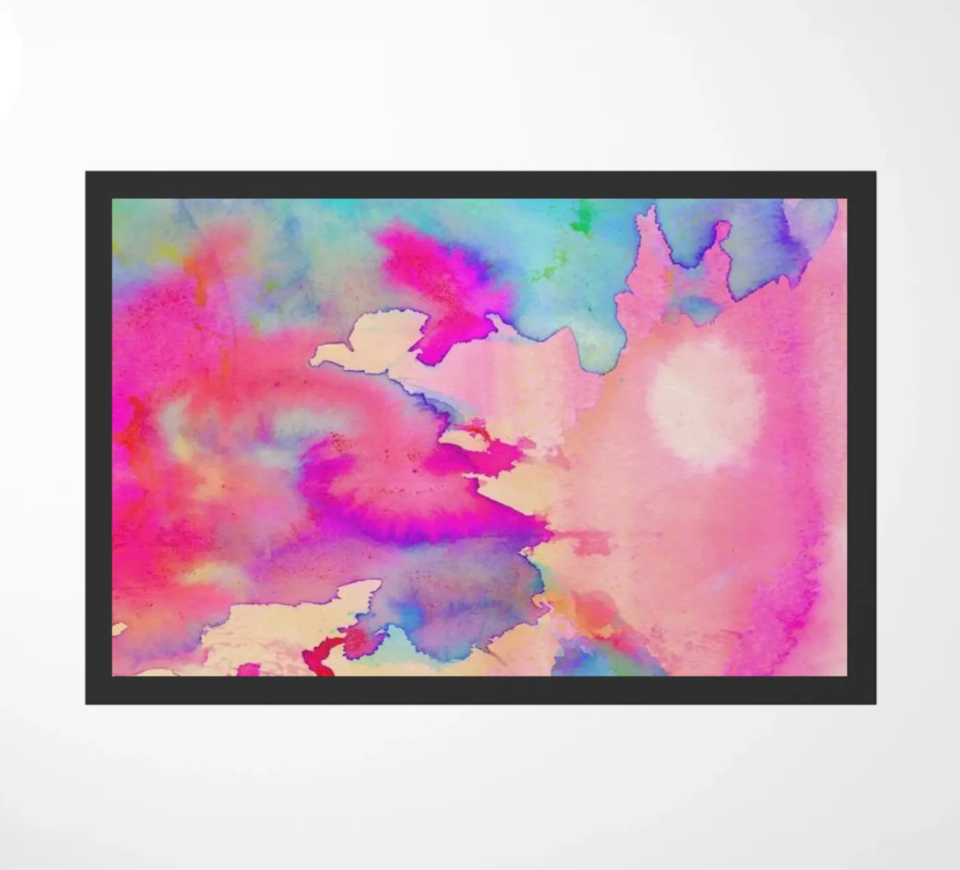 Dawn Light doormat by Amy Sia