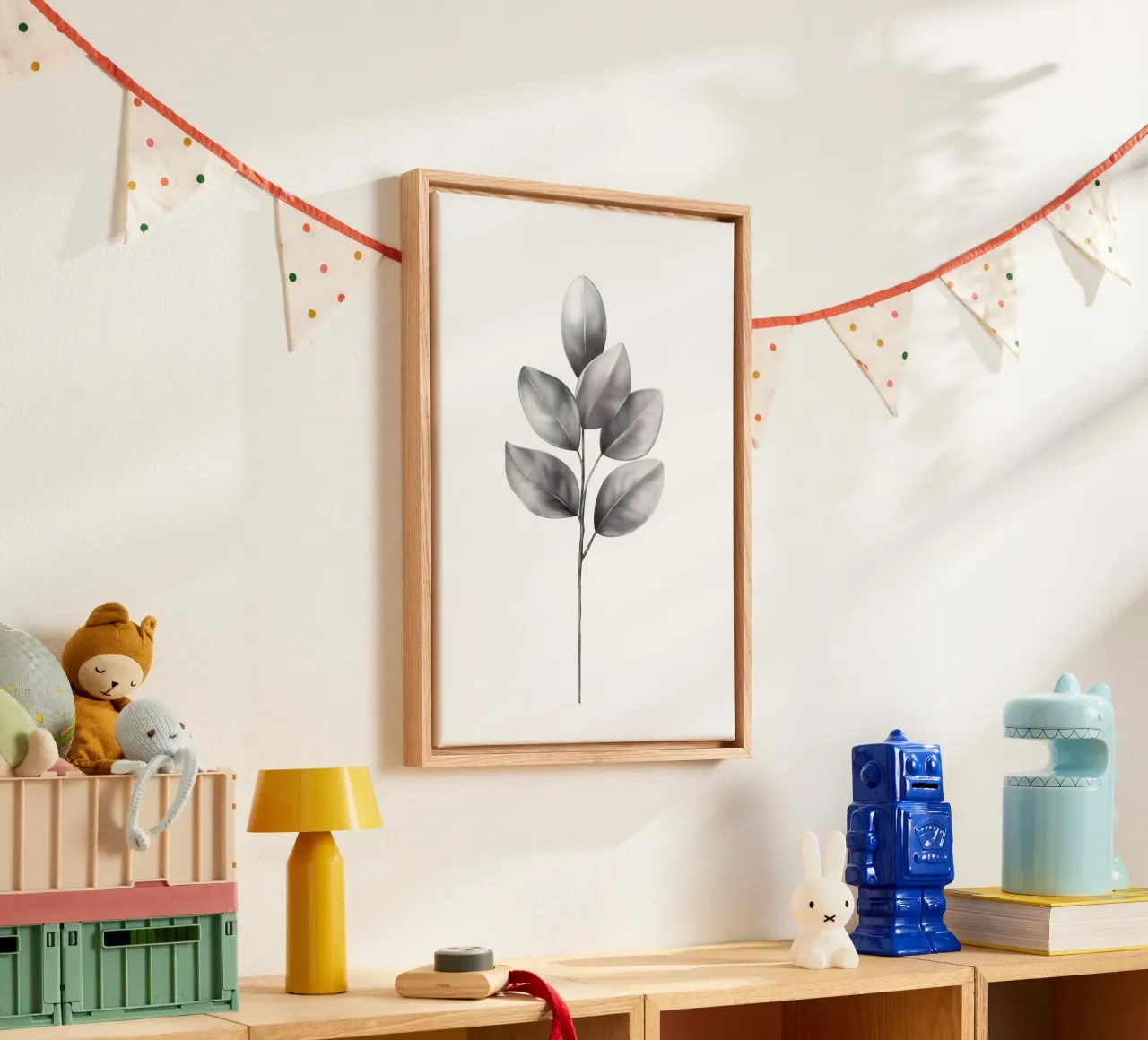 Nuova vita 01 tela con Cornice a cassetta da Artascy Art