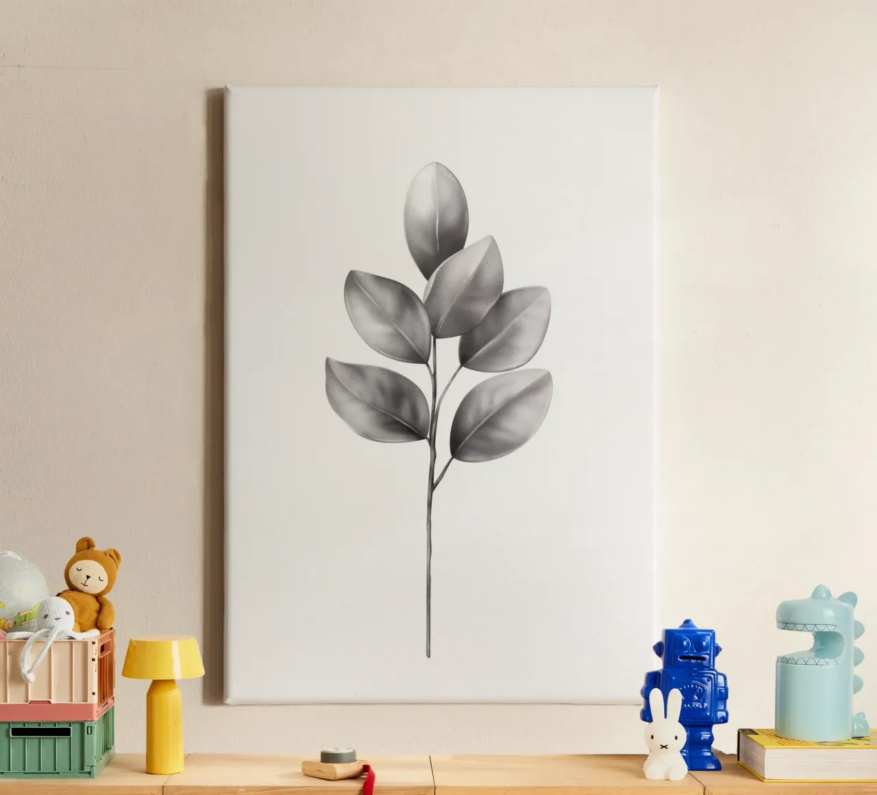 Nuova vita 01 tela con Cornice a cassetta da Artascy Art