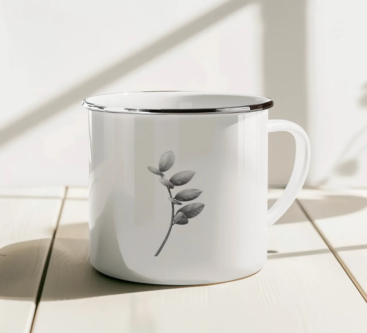 Nuova vita 02 tazza in smalto da Artascy Art