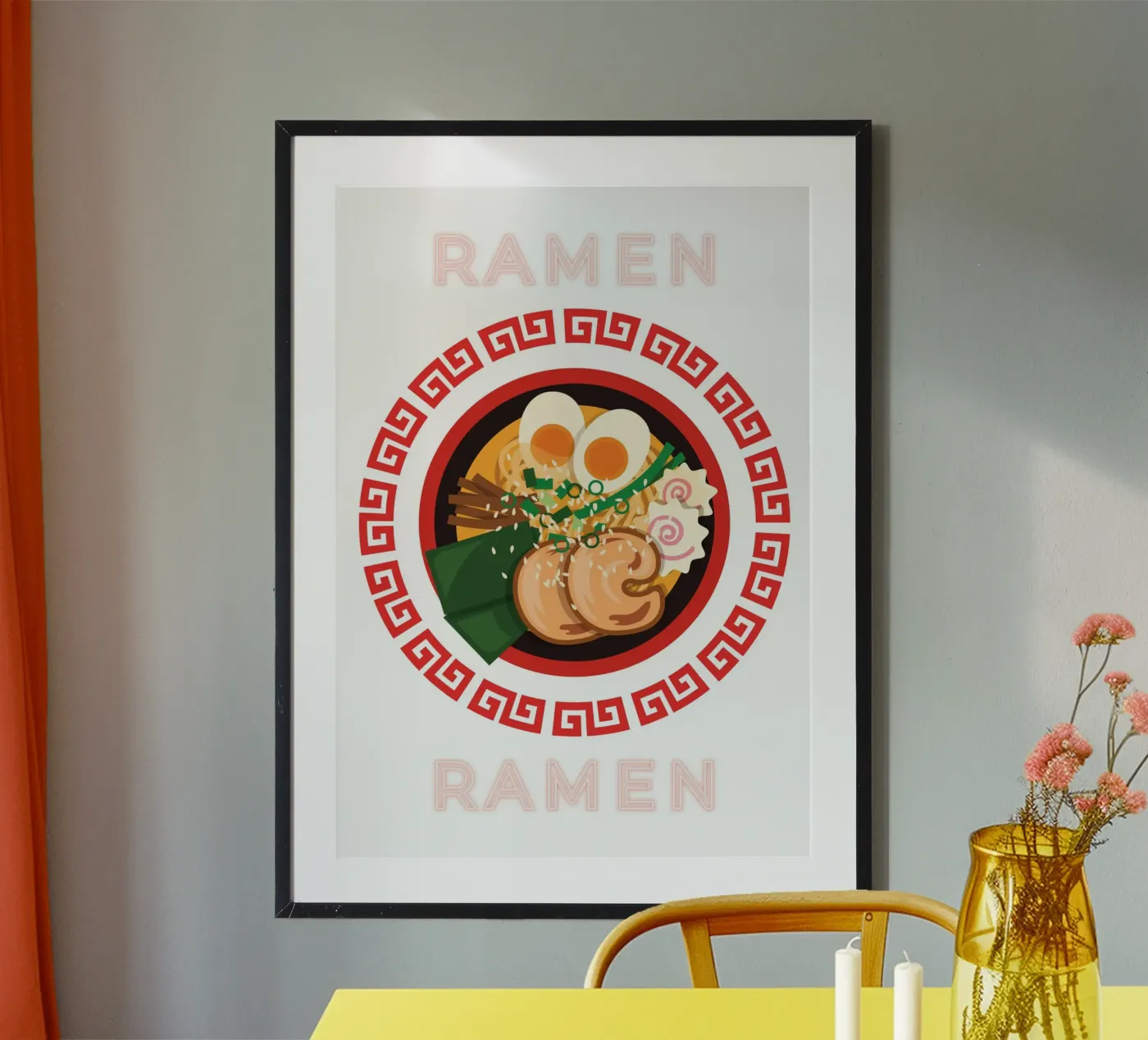 Ramen poster van Funkydays