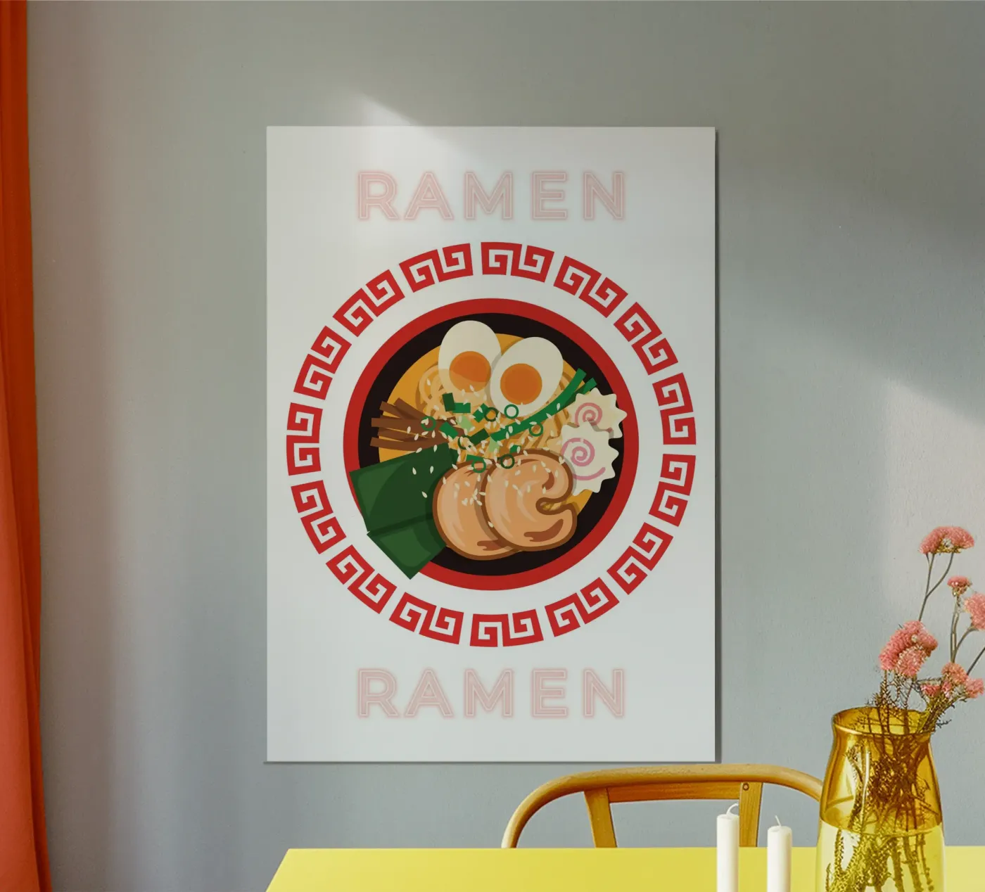 Ramen poster van Funkydays