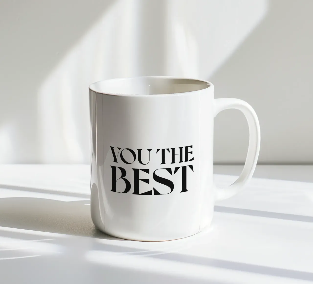 YOU THE BEST ceramic mug by n.4