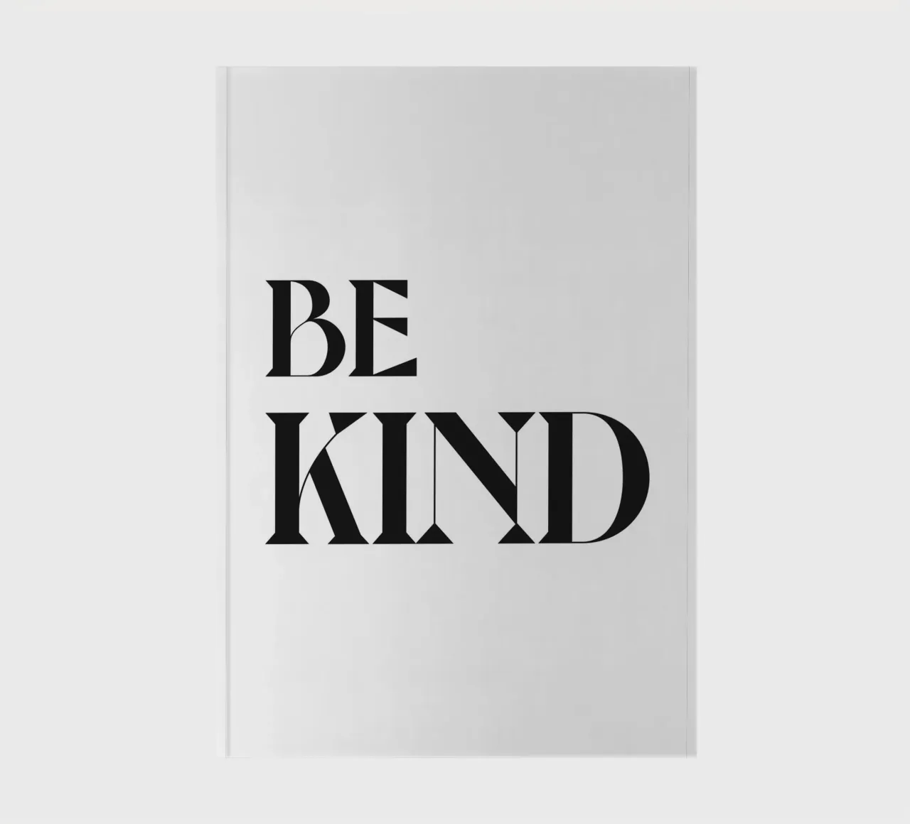BE KIND notebook by n.4