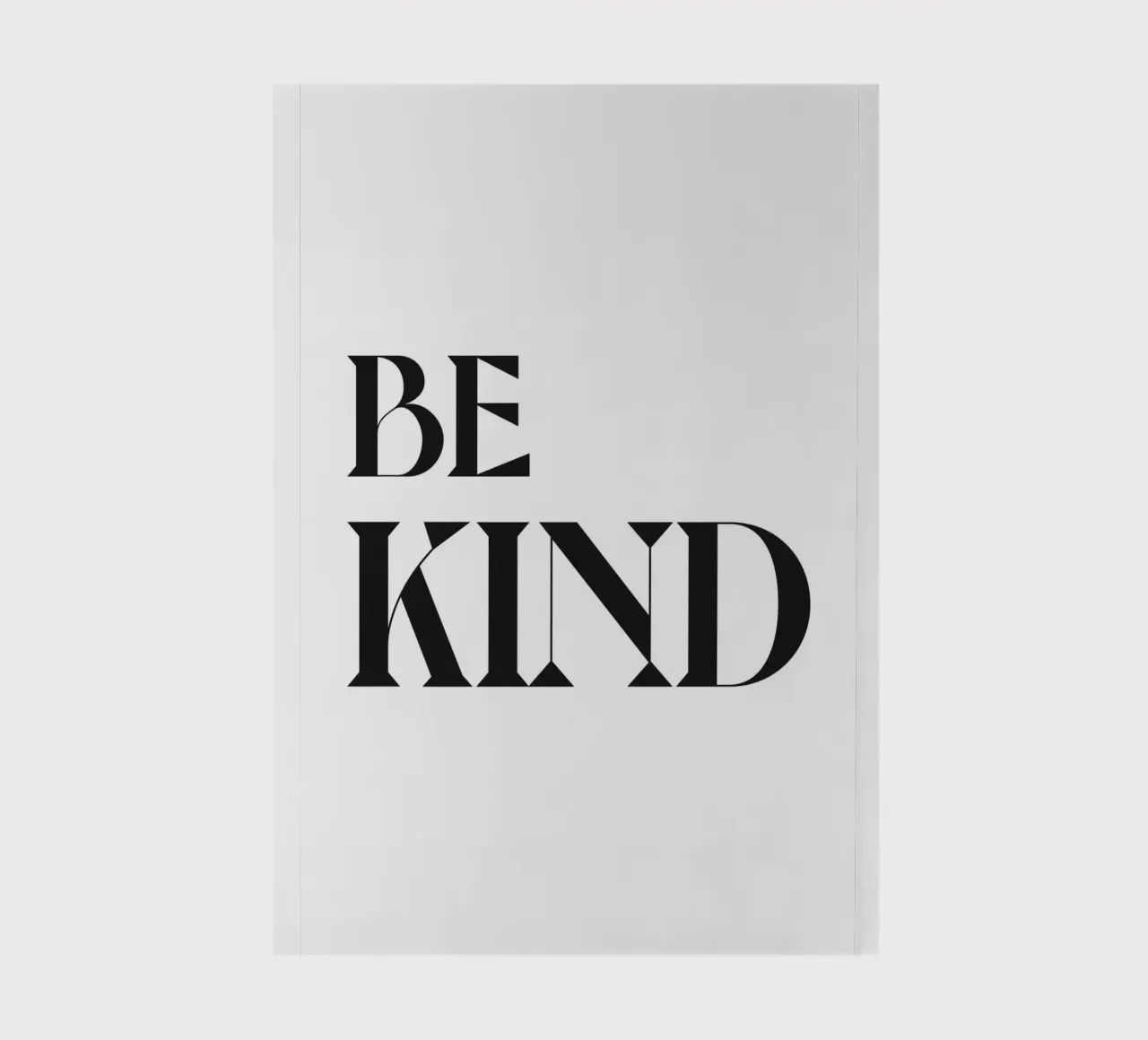BE KIND notebook by n.4