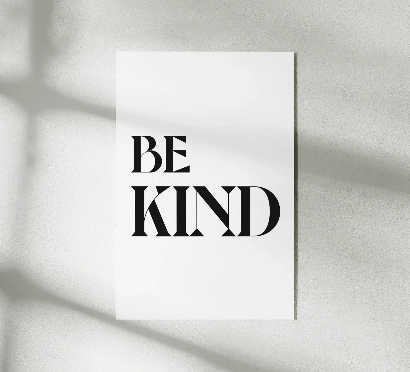 BE KIND plexiglass da n.4