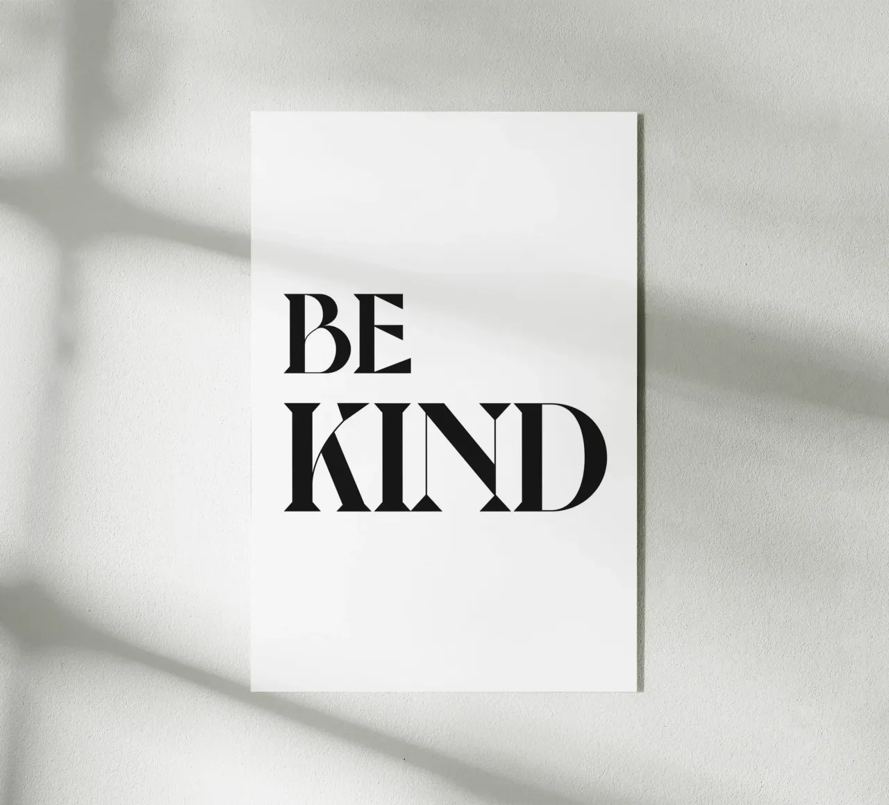 BE KIND plexiglass da n.4