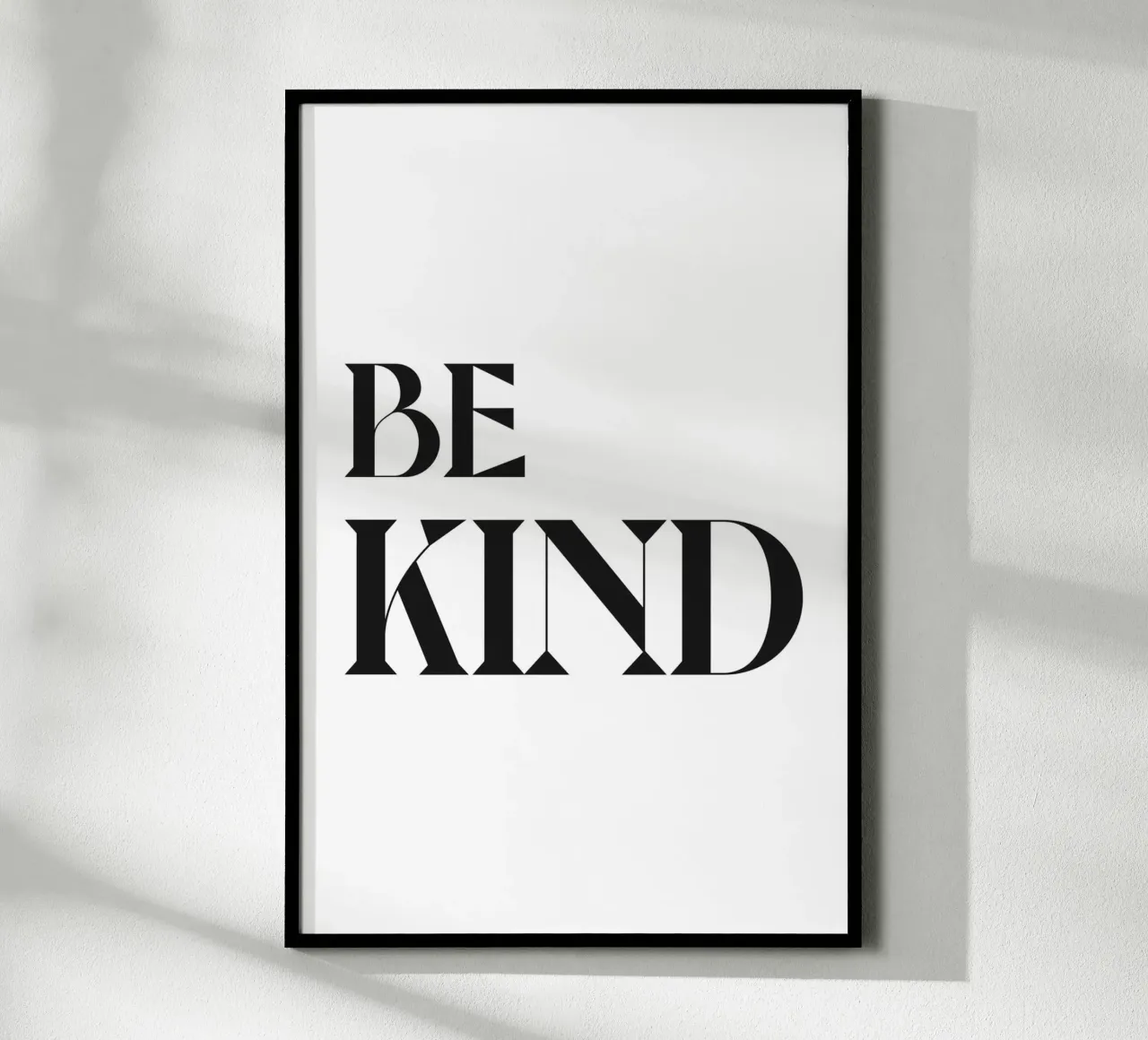 BE KIND poster by n.4
