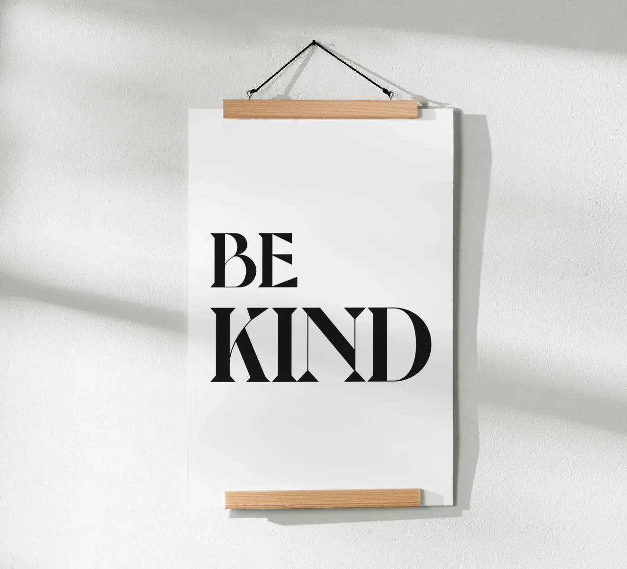 BE KIND poster by n.4