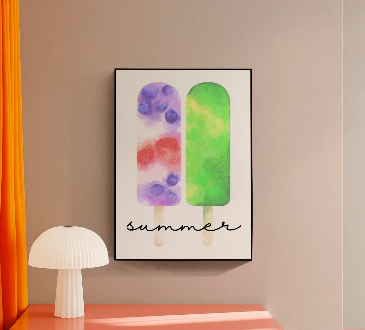 Summer popsicle plexiglass da Funkydays