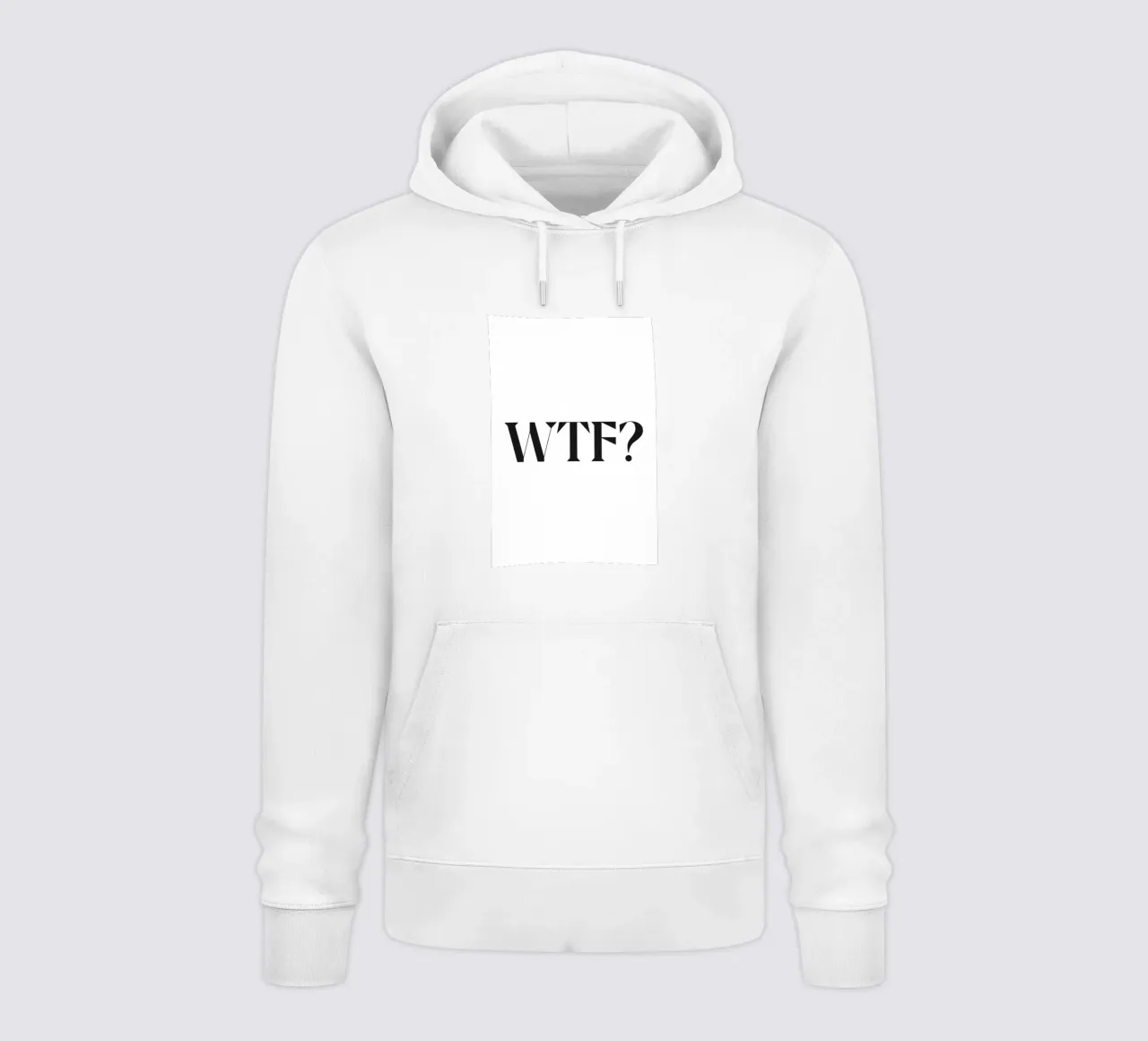 WTF? felpa con cappuccio da n.4