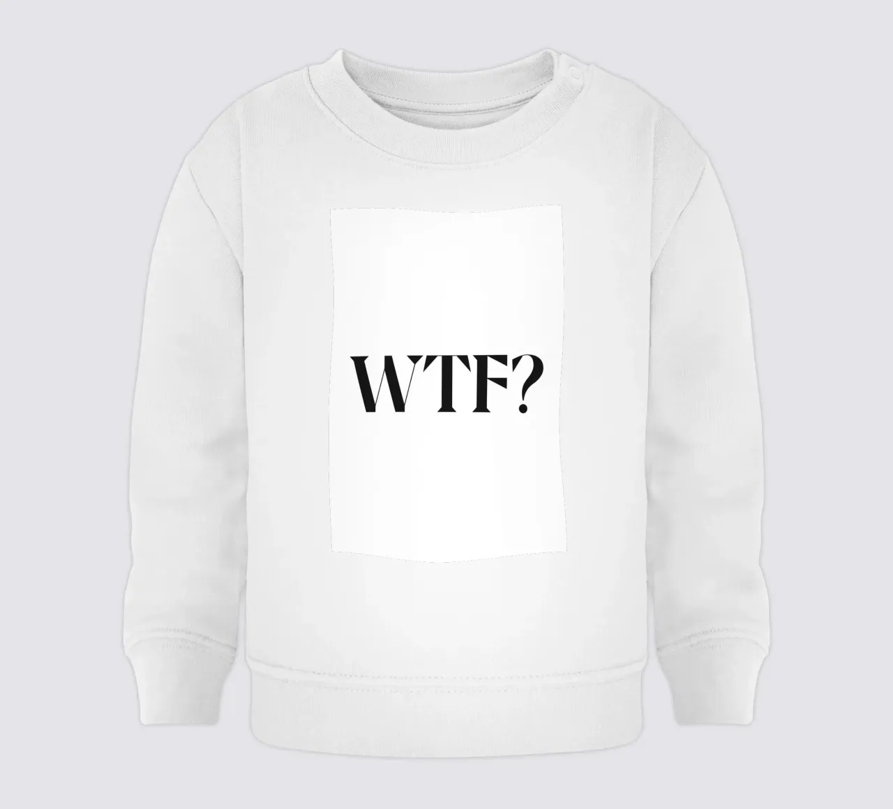 WTF? felpa neonato da n.4