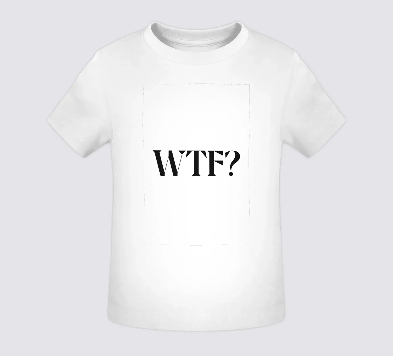 ¿WTF? camiseta de bebé de n.4
