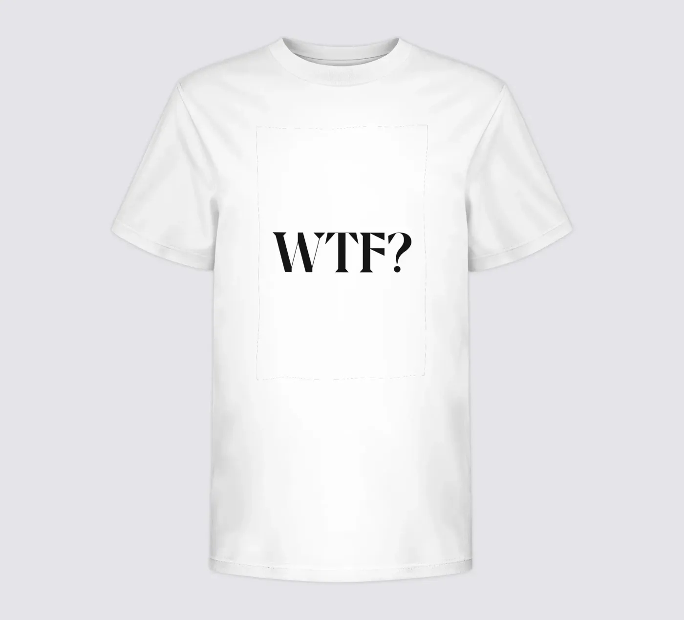 WTF? t-shirt bambini da n.4