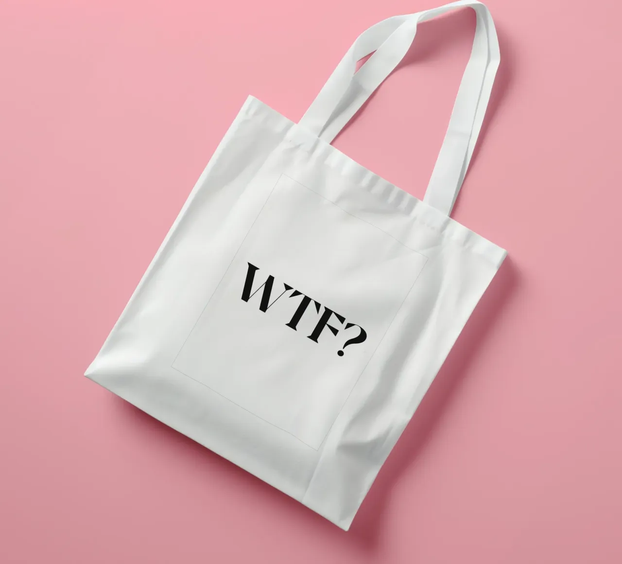 WTF? borsa in juta da n.4