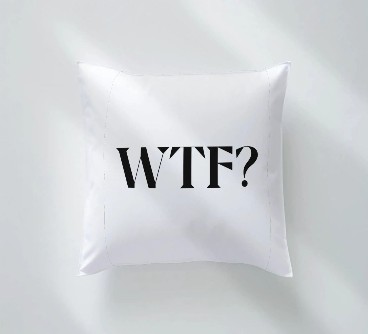 WTF? cuscino da n.4