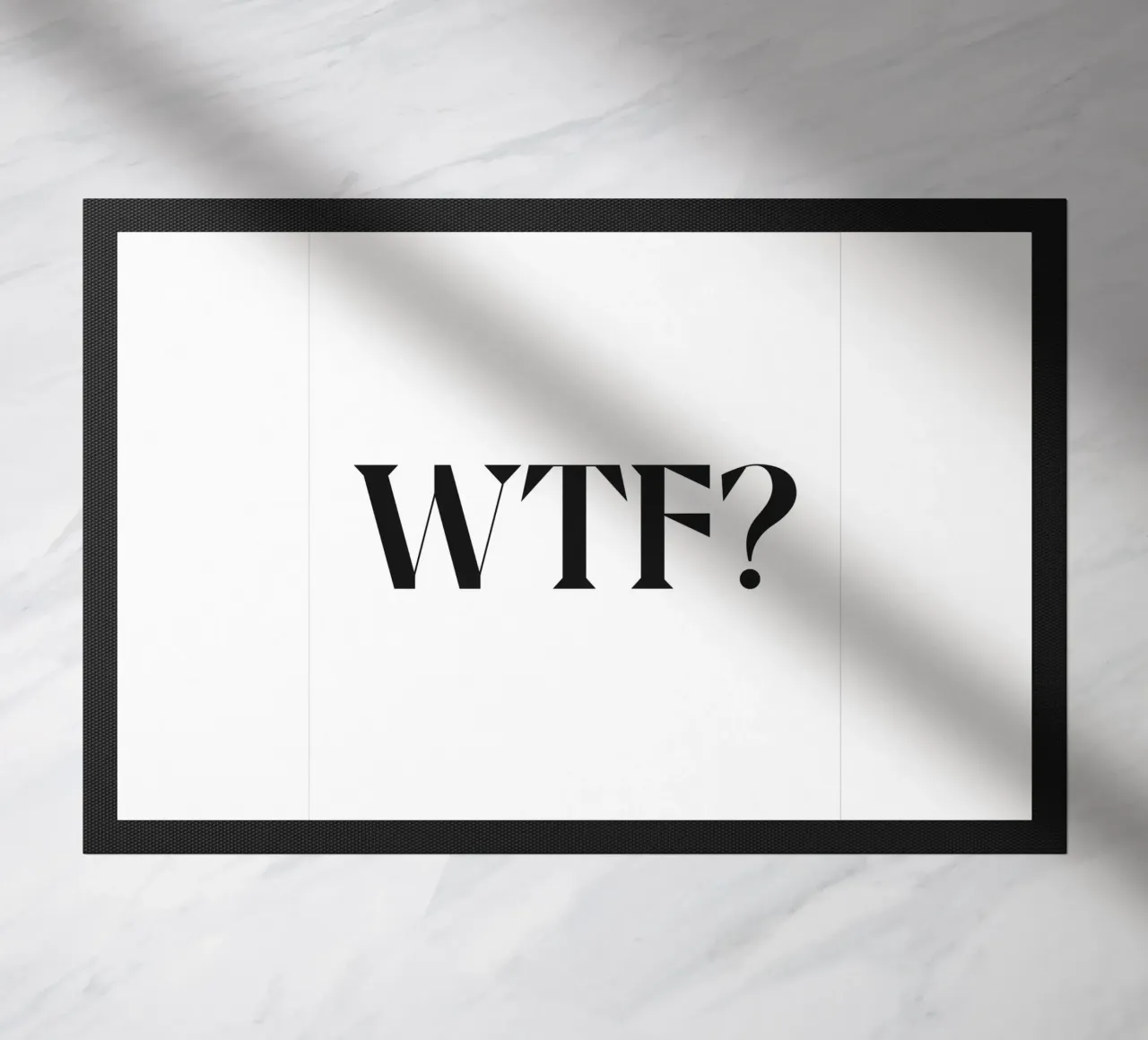 WTF? Fußmatte von n.4