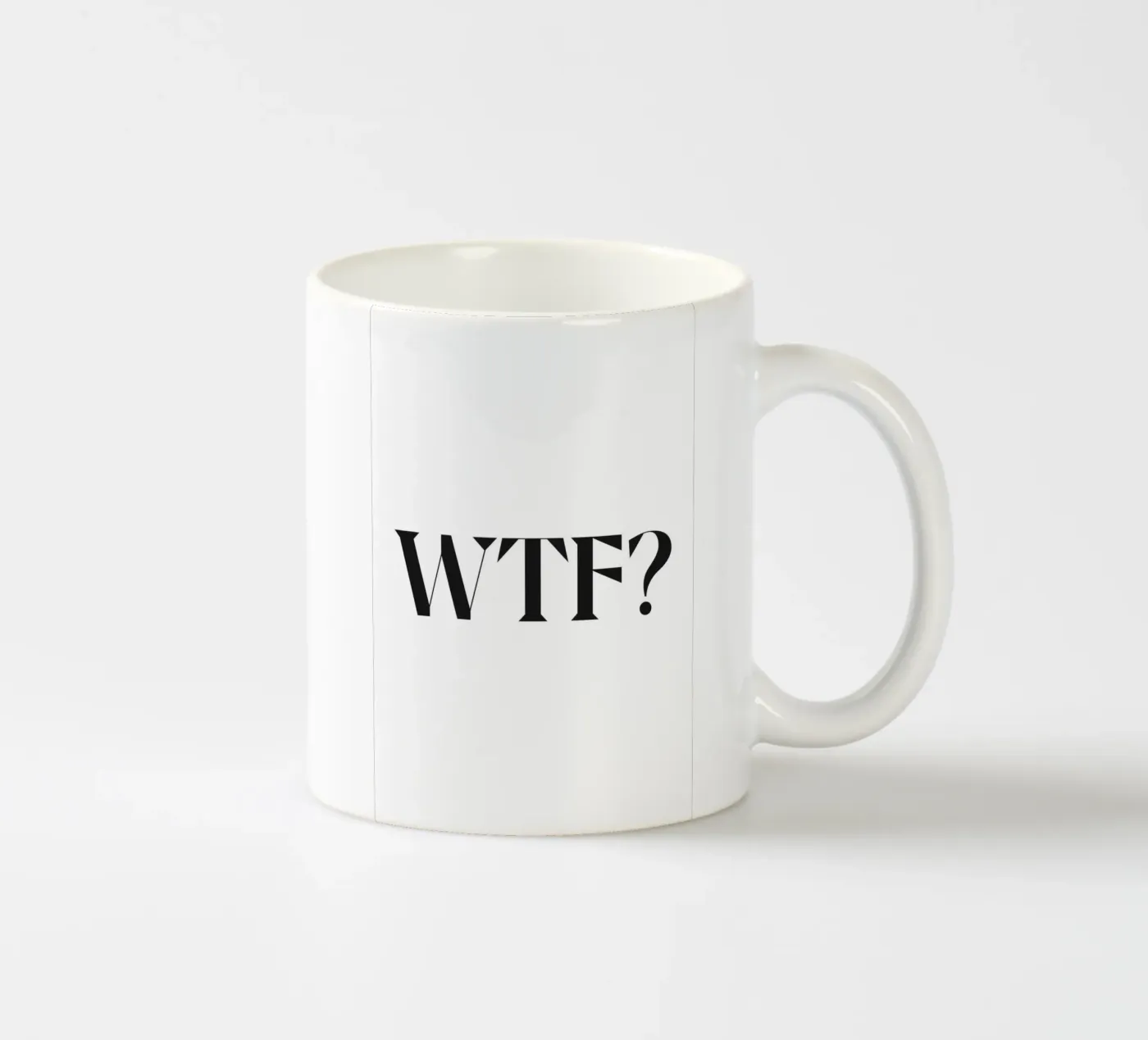 WTF? Keramik Tasse von n.4
