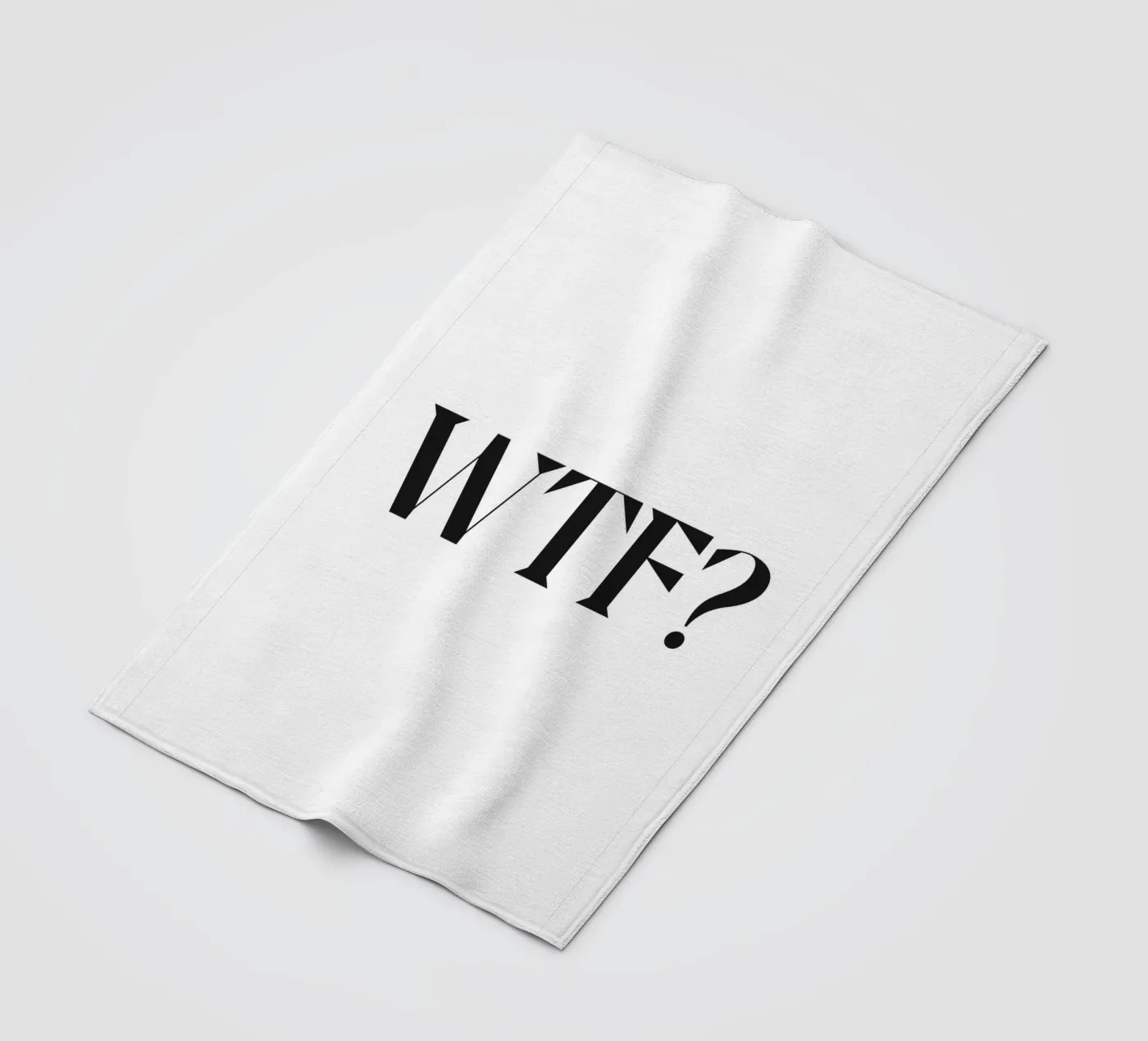 WTF? coperta in pile da n.4