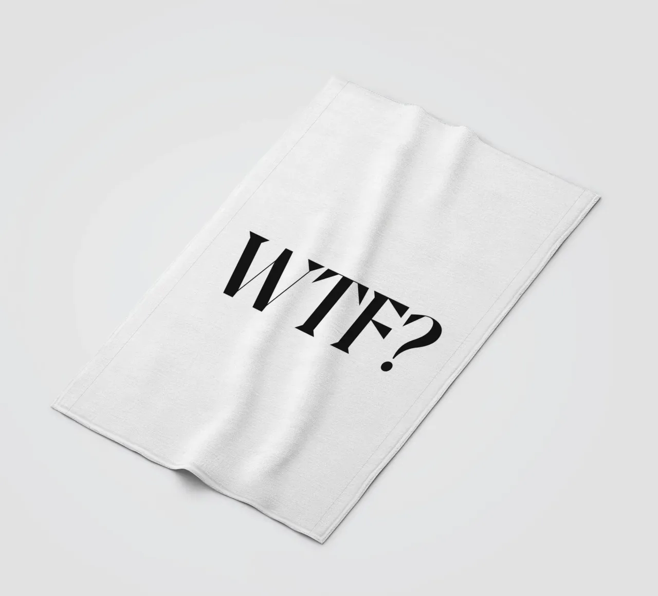 WTF? coperta in pile da n.4