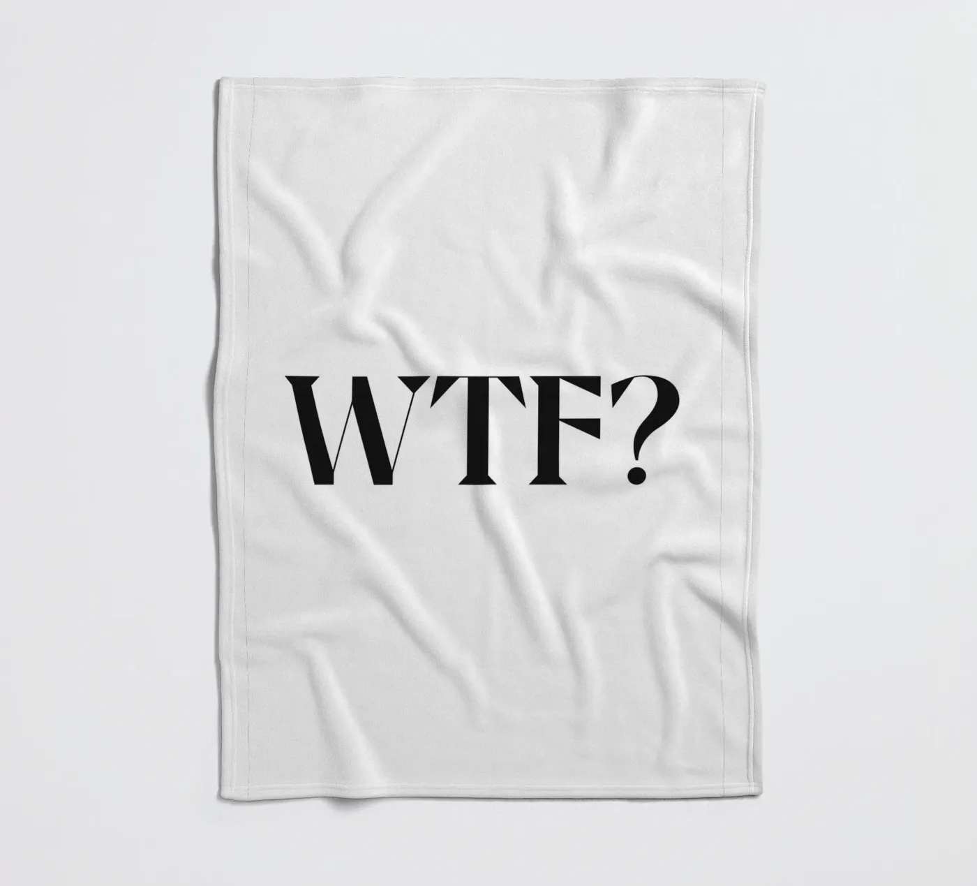 WTF? coperta in pile da n.4