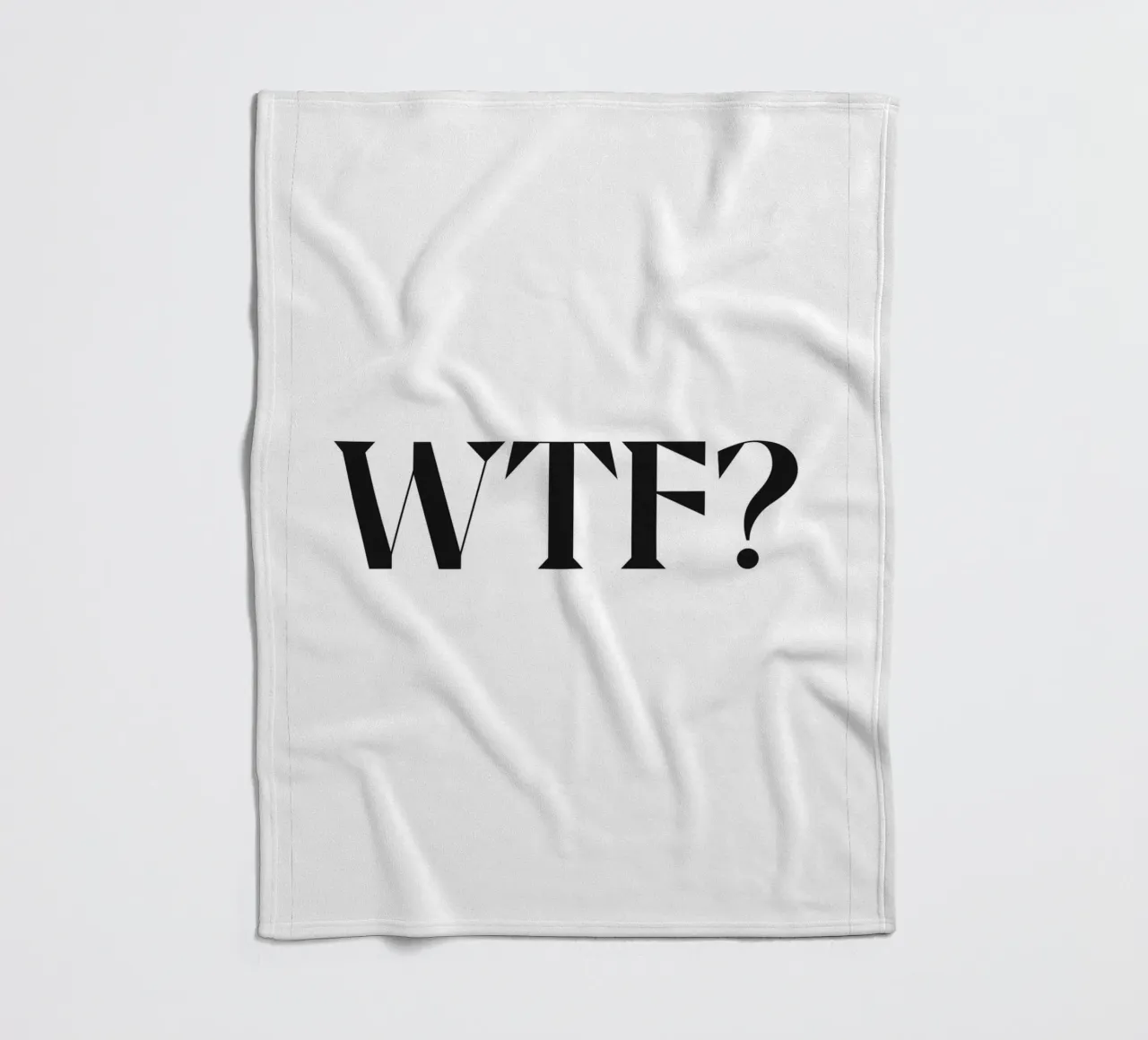 WTF? coperta in pile da n.4