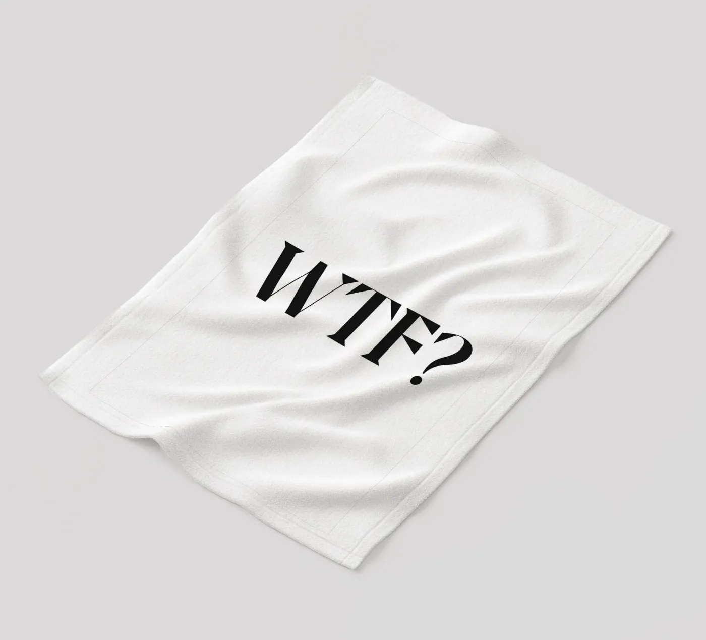 WTF? coperta in pile da n.4