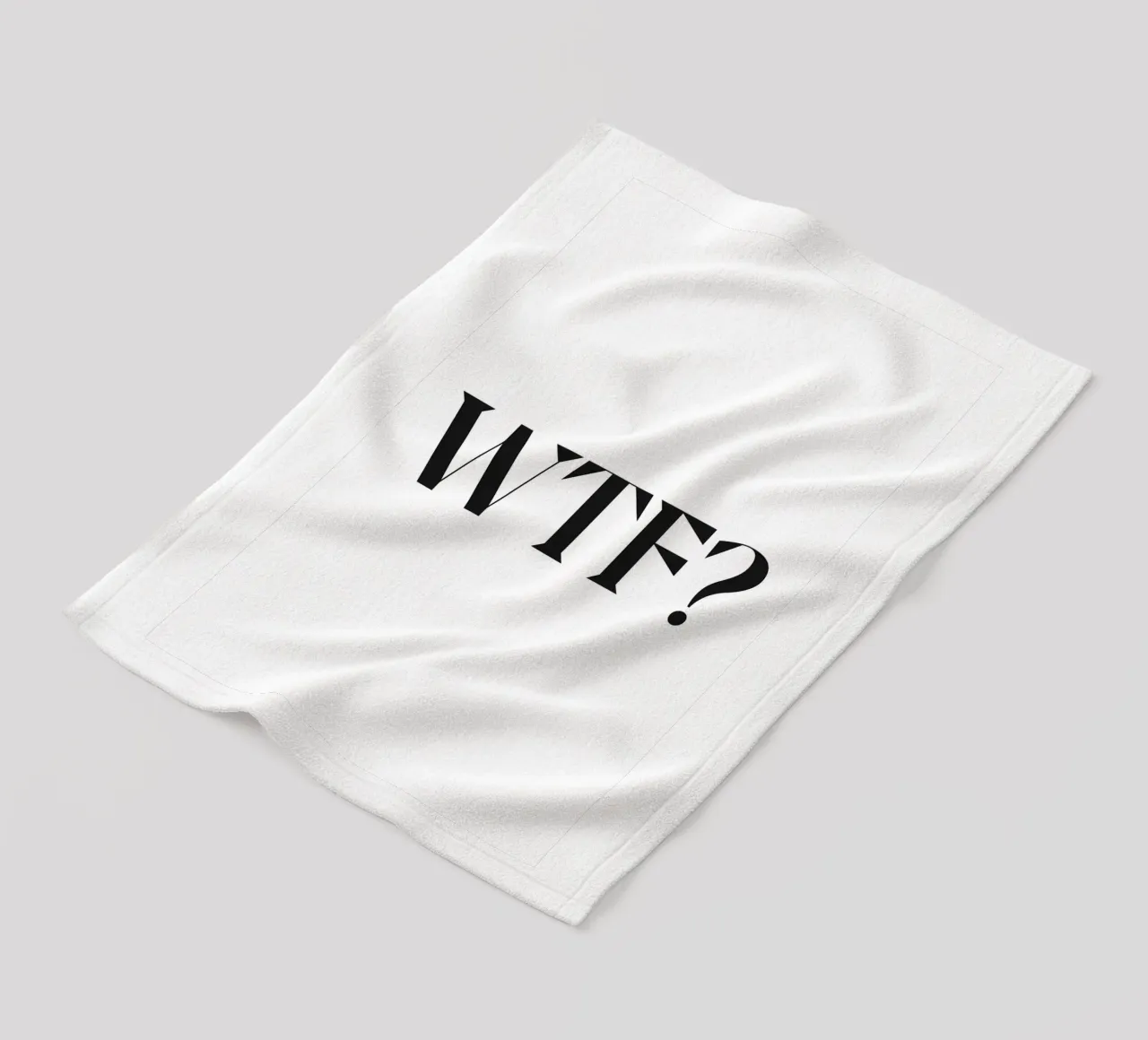 WTF? coperta in pile da n.4