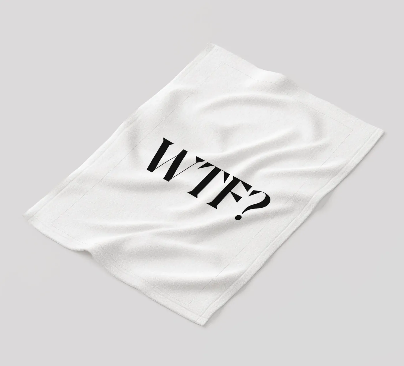WTF? fleecedeken van n.4