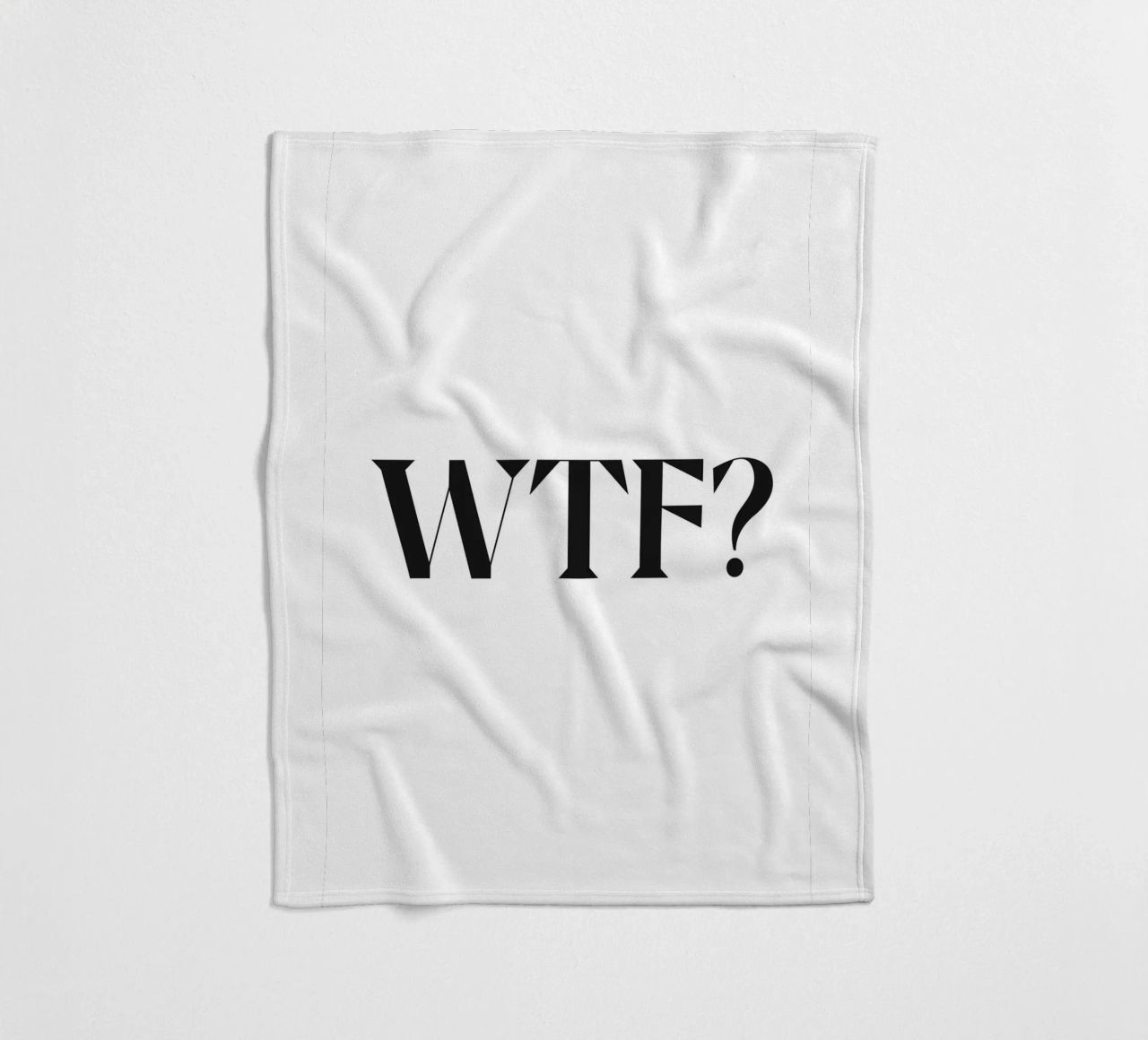 WTF? coperta in pile da n.4