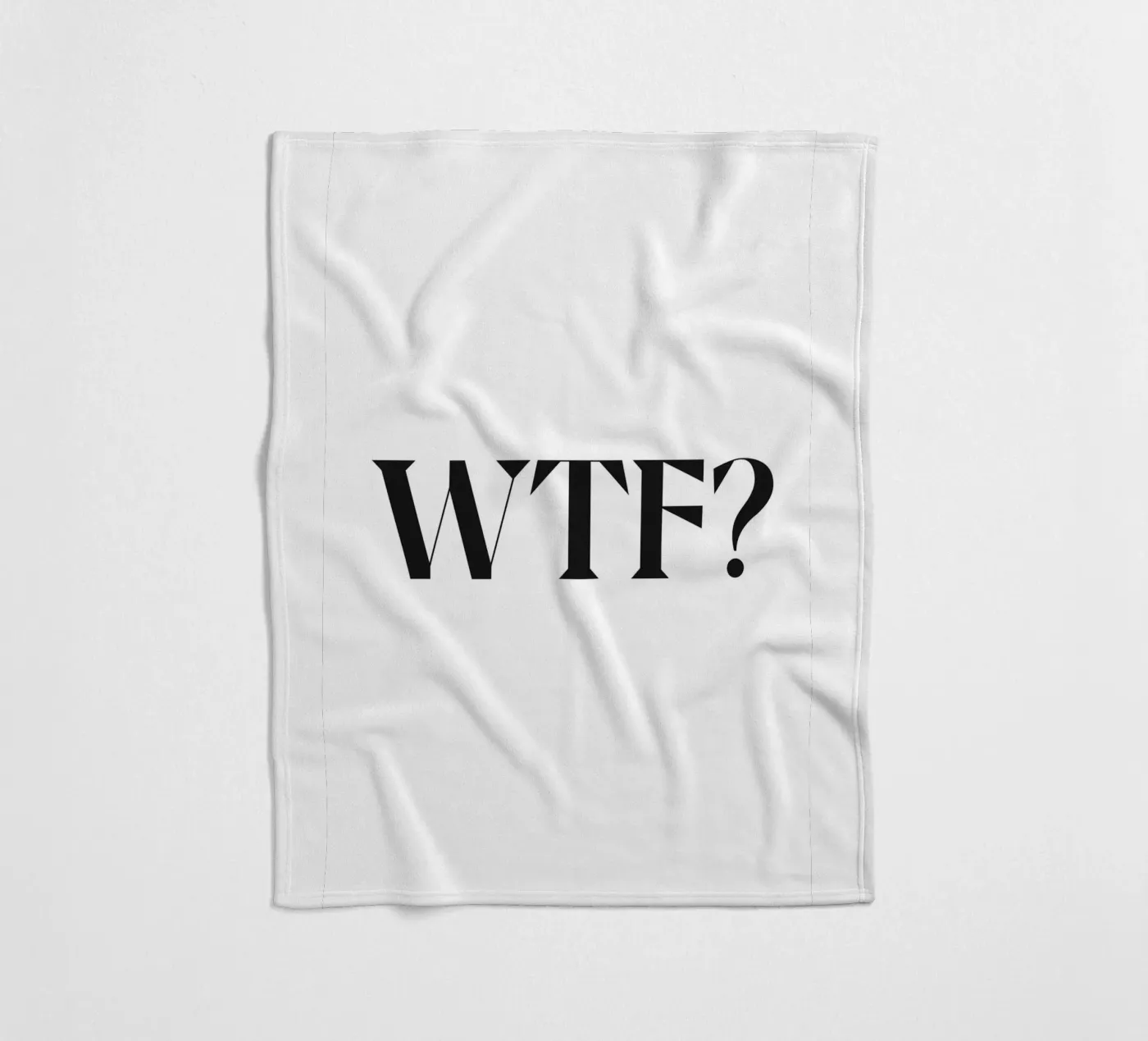 WTF? Fleecedecke von n.4