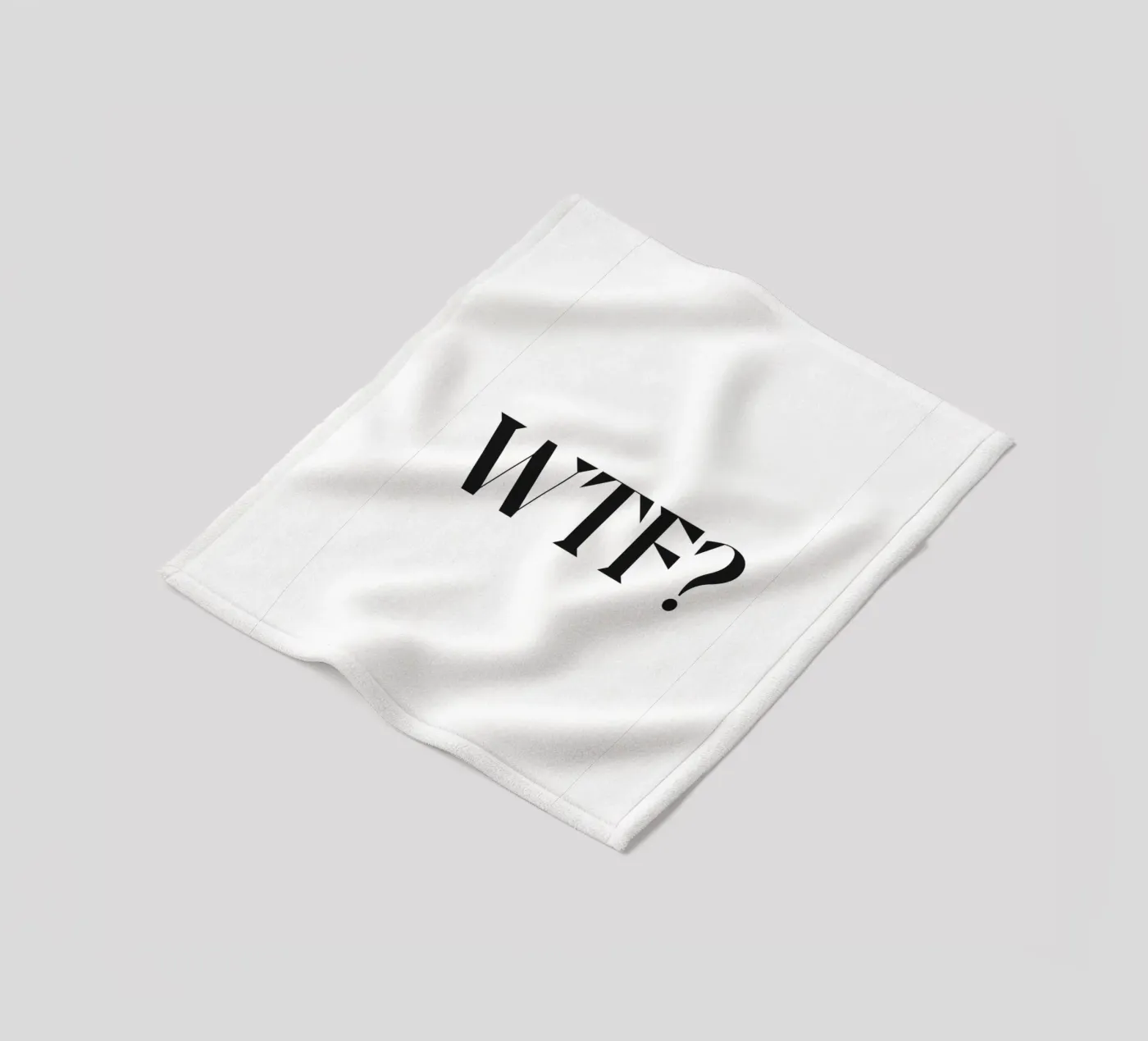 WTF? coperta in pile da n.4