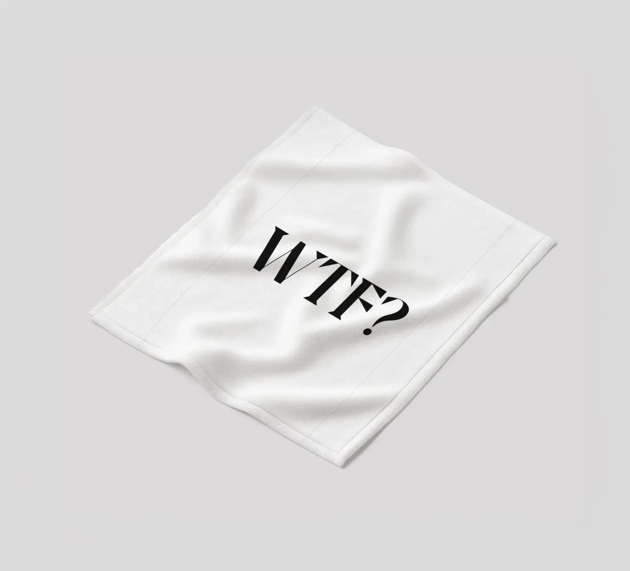 WTF? coperta in pile da n.4