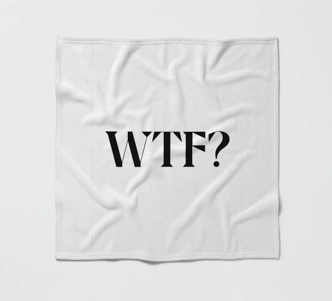 WTF? coperta in pile da n.4