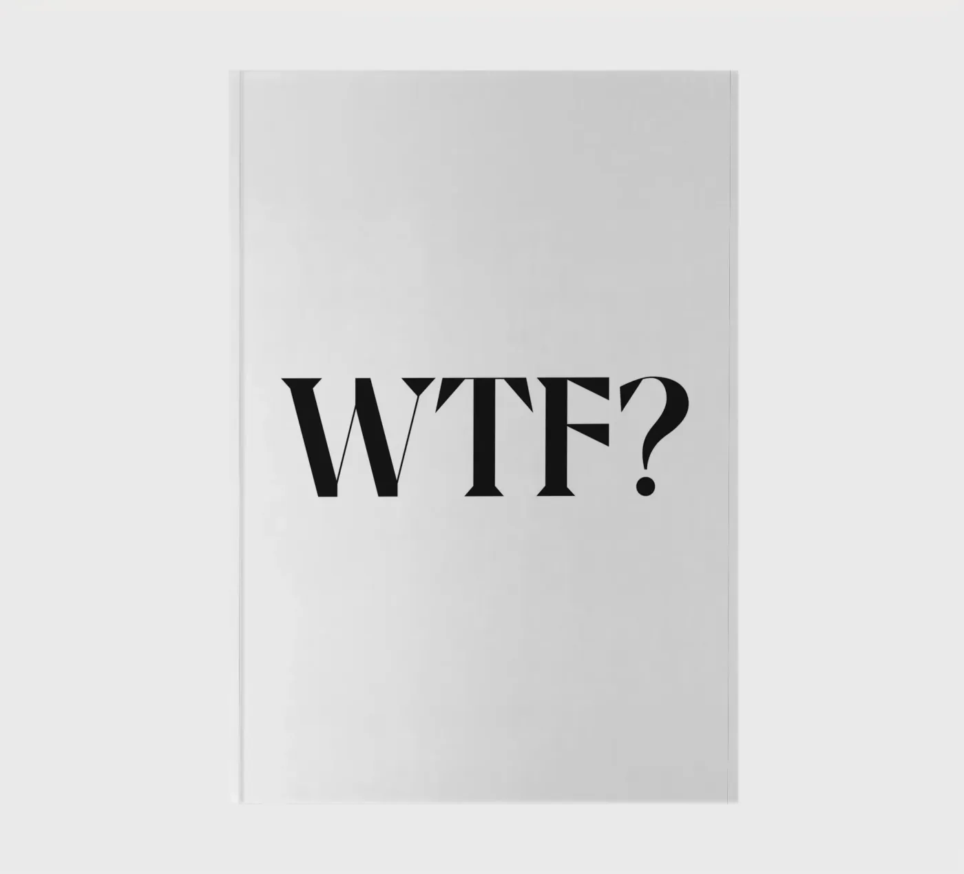 WTF? notebook by n.4