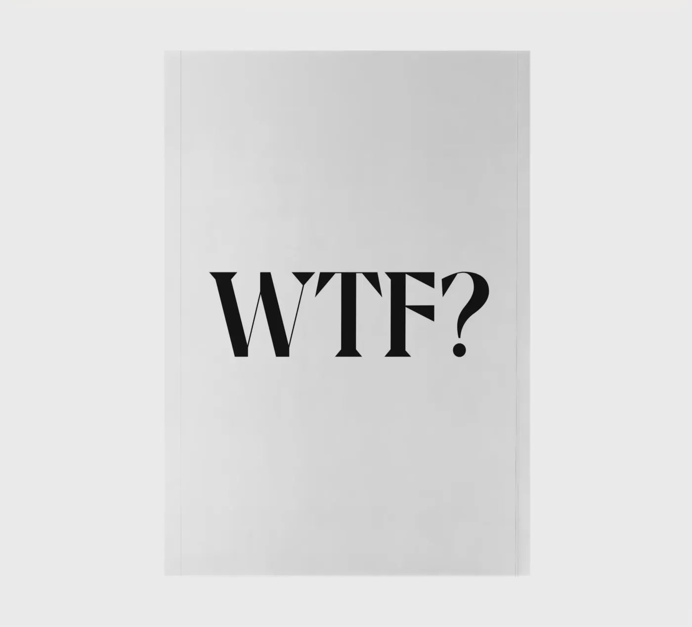 WTF? notebook by n.4
