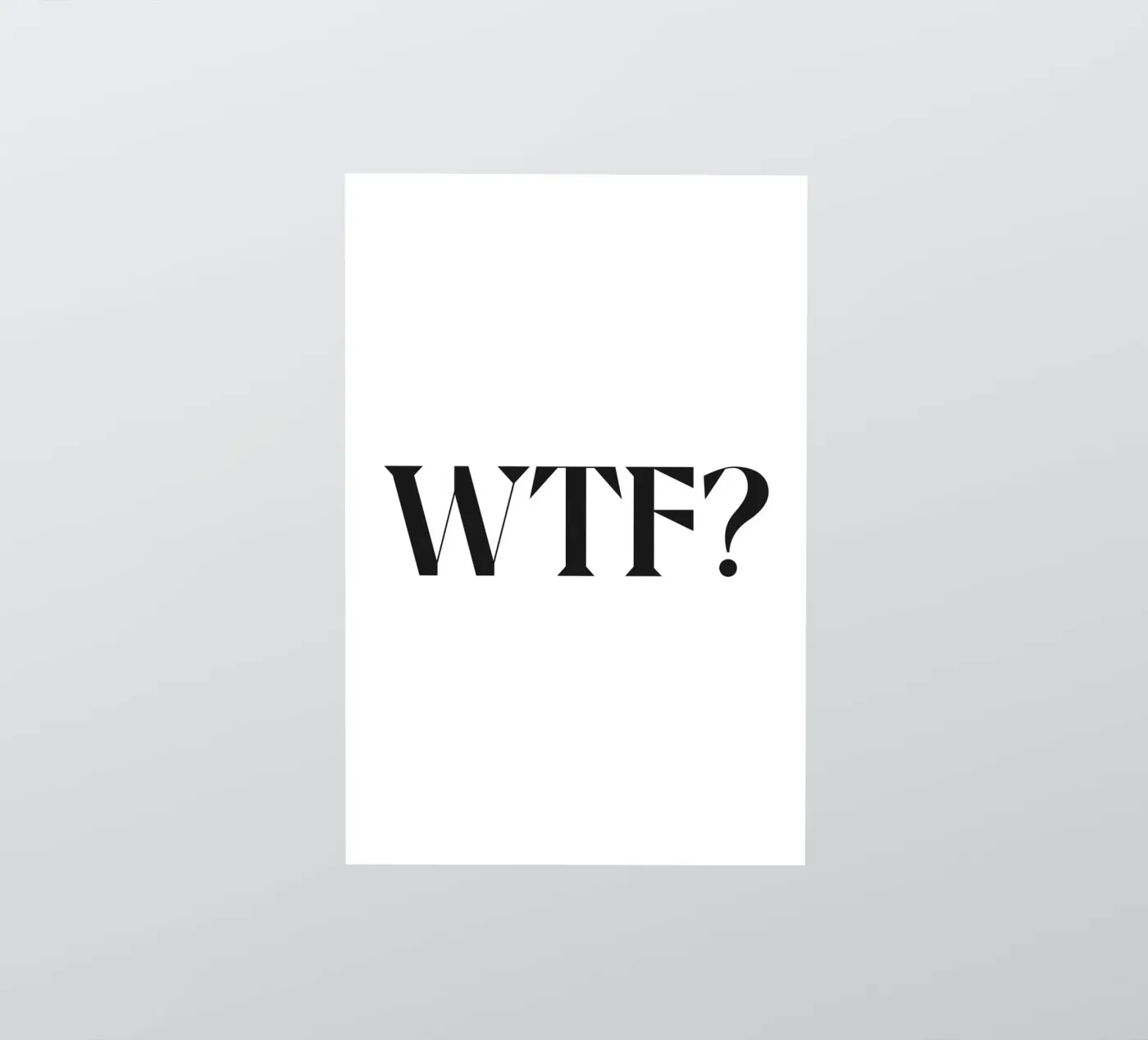 WTF? Sticker von n.4